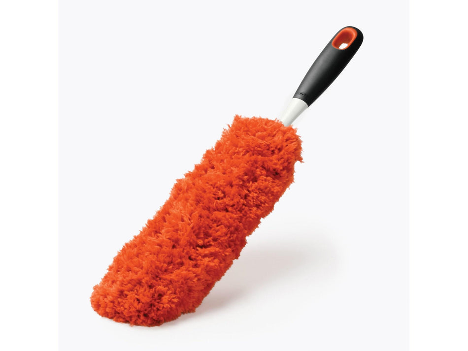 OXO Good Grips Microfiber Duster, Orange/Black