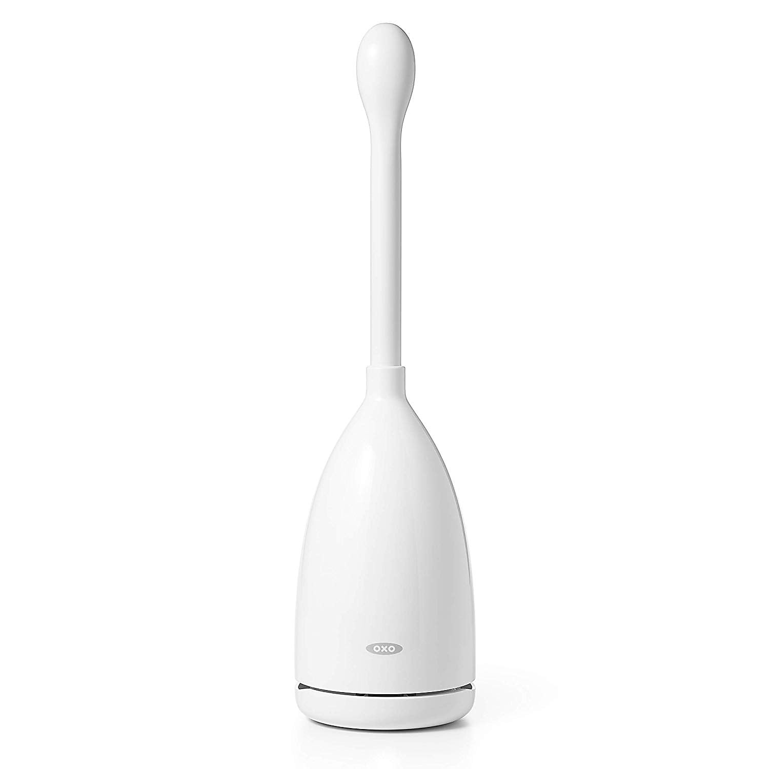 OXO Good Grips Nylon Toilet Brush with Canister, White