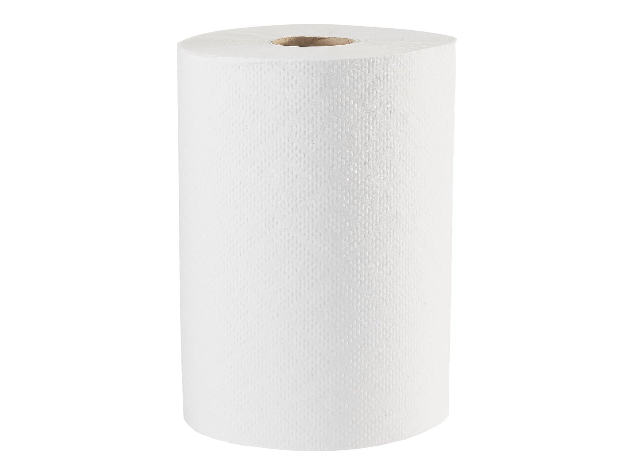 Pacific Blue Basic Recycled Hardwound Paper Towels, 1-ply, 350 ft./Roll, 12 Rolls/Carton