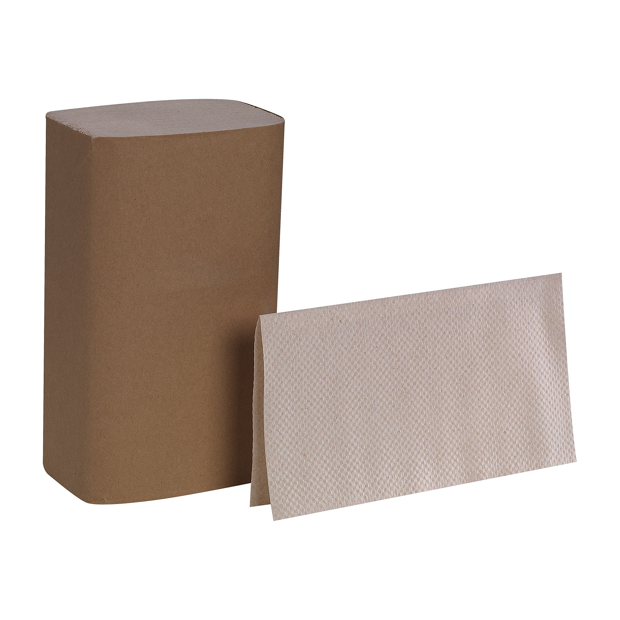 Pacific Blue Basic Recycled Single Fold Paper Towels, 1-ply, 250 Sheets/Pack, 16 Packs/Carton