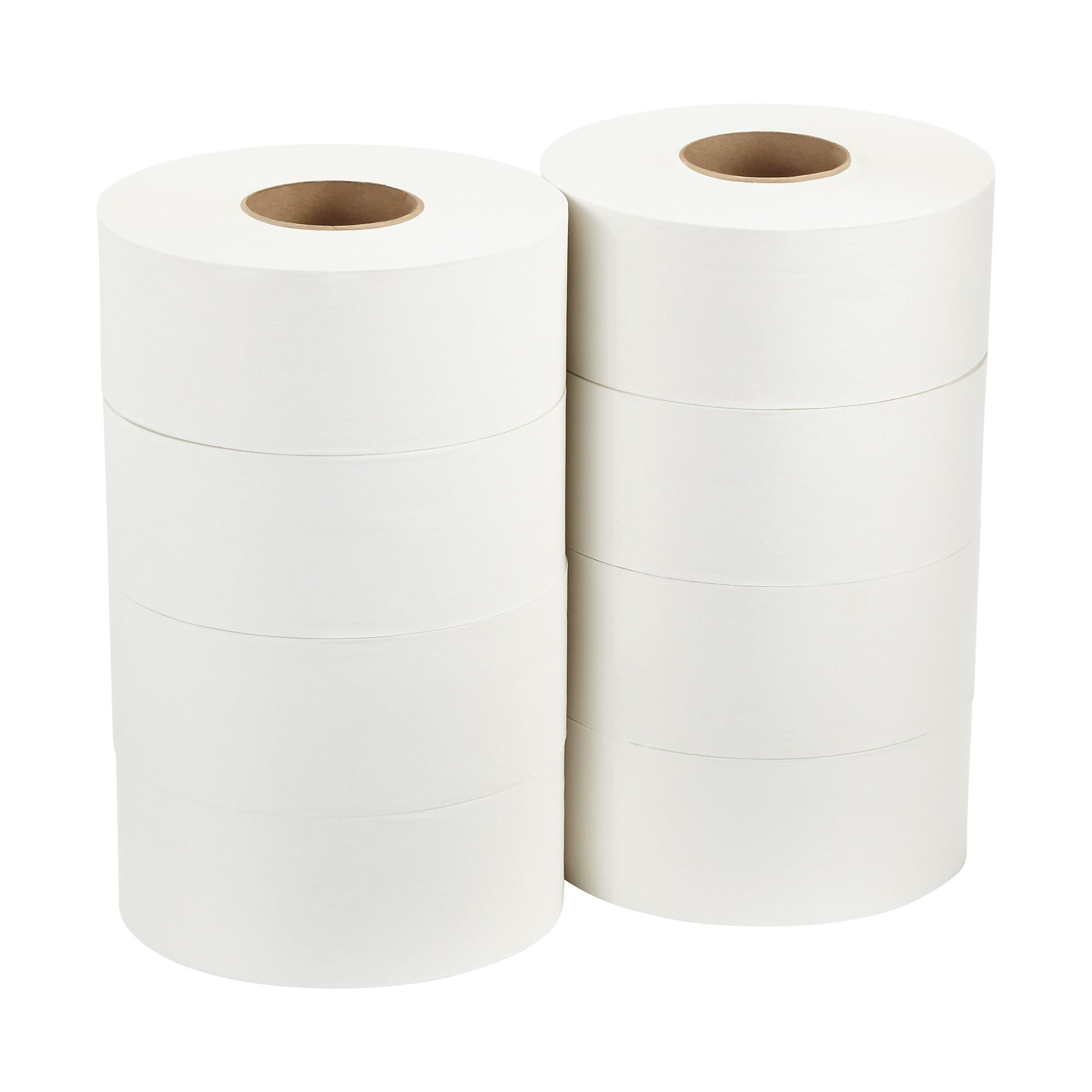 Pacific Blue Recycled Jumbo Jr. Toilet Paper, 2-Ply, White, 1000 ft./Roll, 8 Rolls/Carton