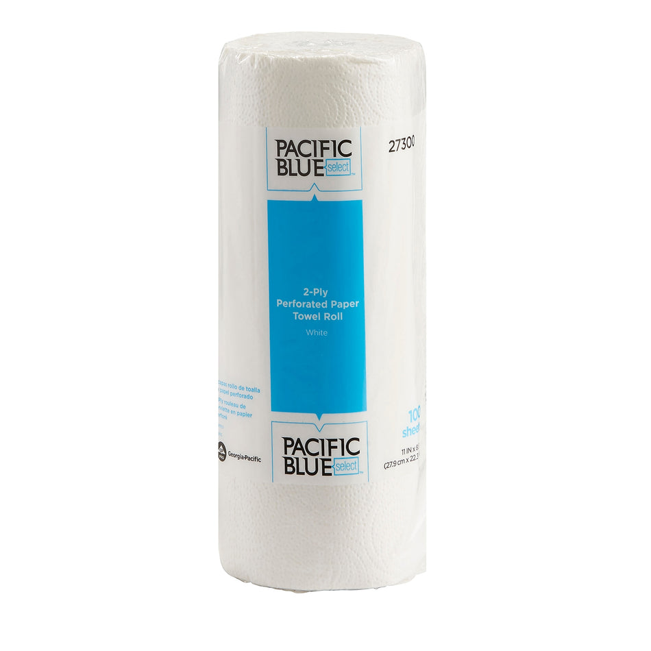 Pacific Blue Select Paper Towels, 2-ply, 100 Sheets/Roll, 30 Rolls/Pack