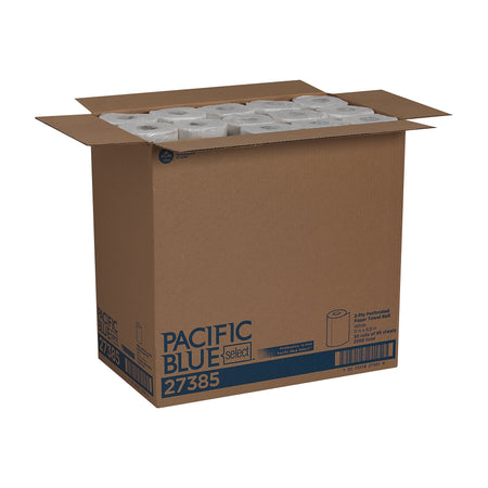 Pacific Blue Select Paper Towels, 2-ply, 85 Sheets/Roll, 30 Rolls/Pack