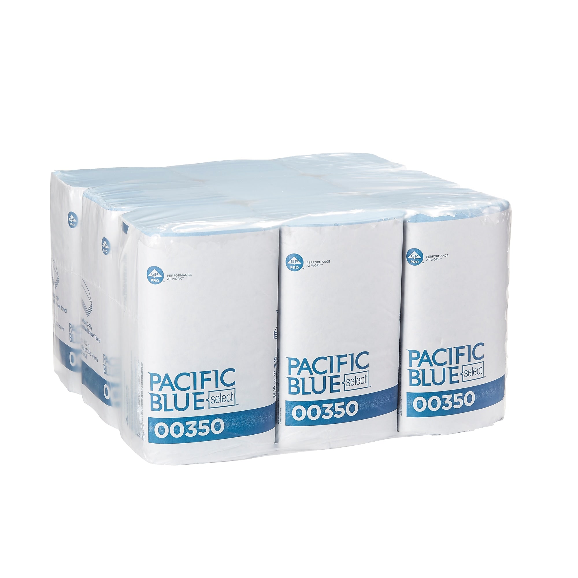 Pacific Blue Select Poly Cleaning Wipers, 10.25