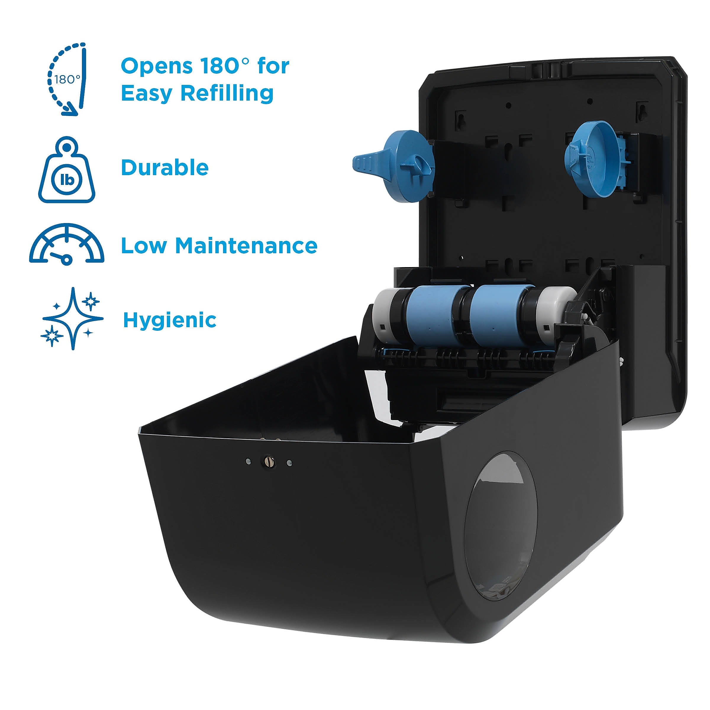 Pacific Blue Ultra Automated Hardwound Paper Towel Dispenser, Black