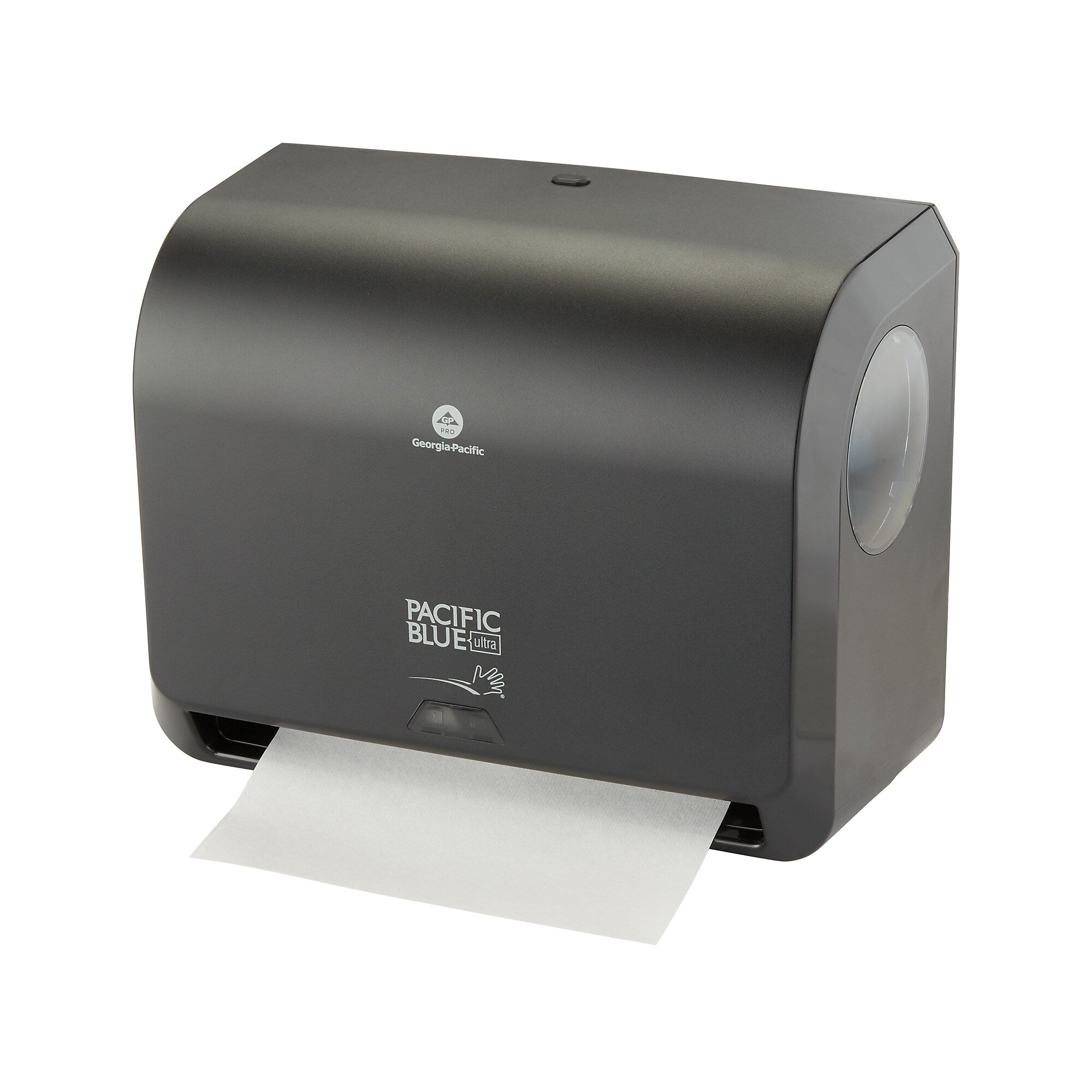 Pacific Blue Ultra Mini Hardwound Paper Towel Dispenser, Black