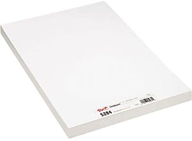 Pacon 125-lb. Tagboard, 12" x 18", White, 100/Pack