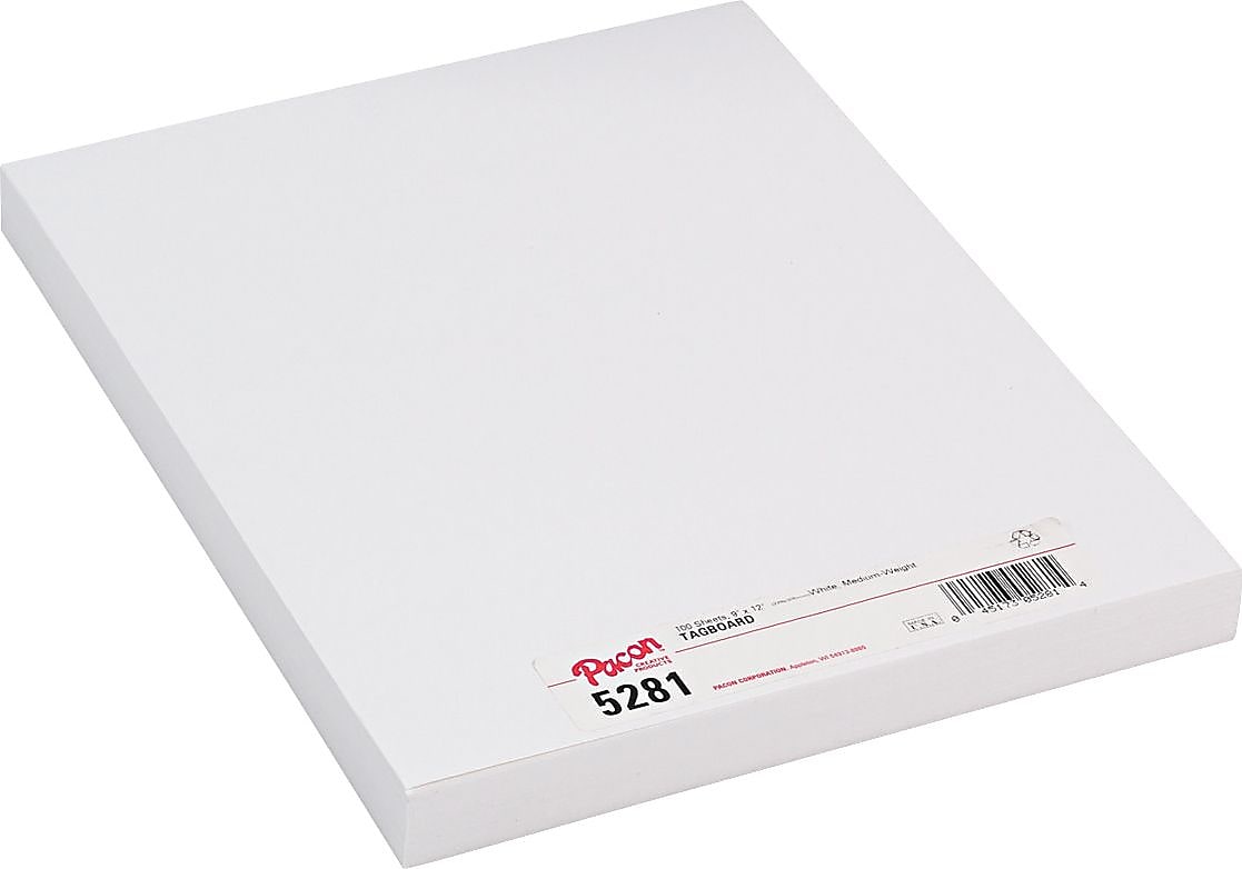 Pacon 125-lb. Tagboard, 9