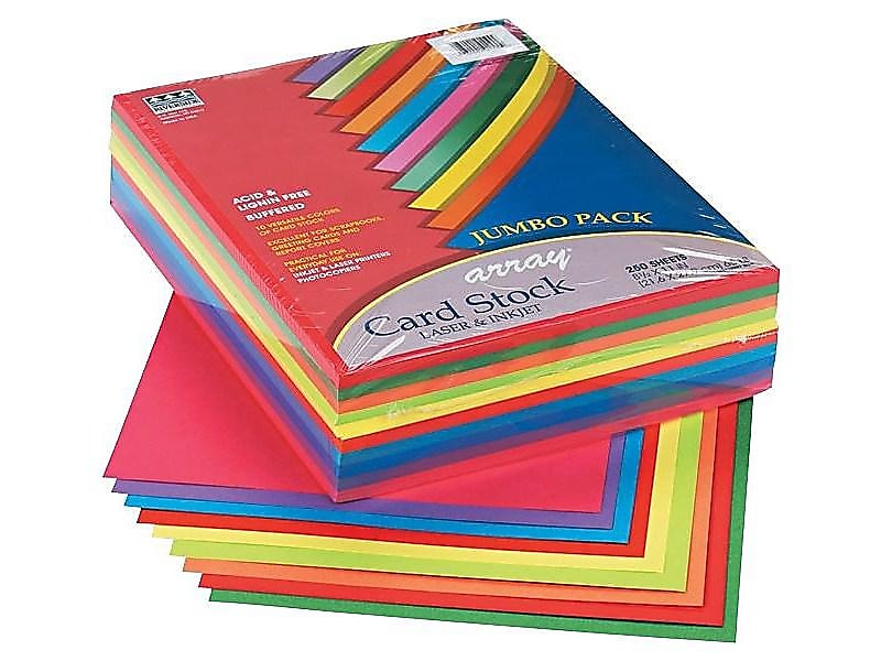 Pacon Array 65 lb. Cardstock Paper, 8.5