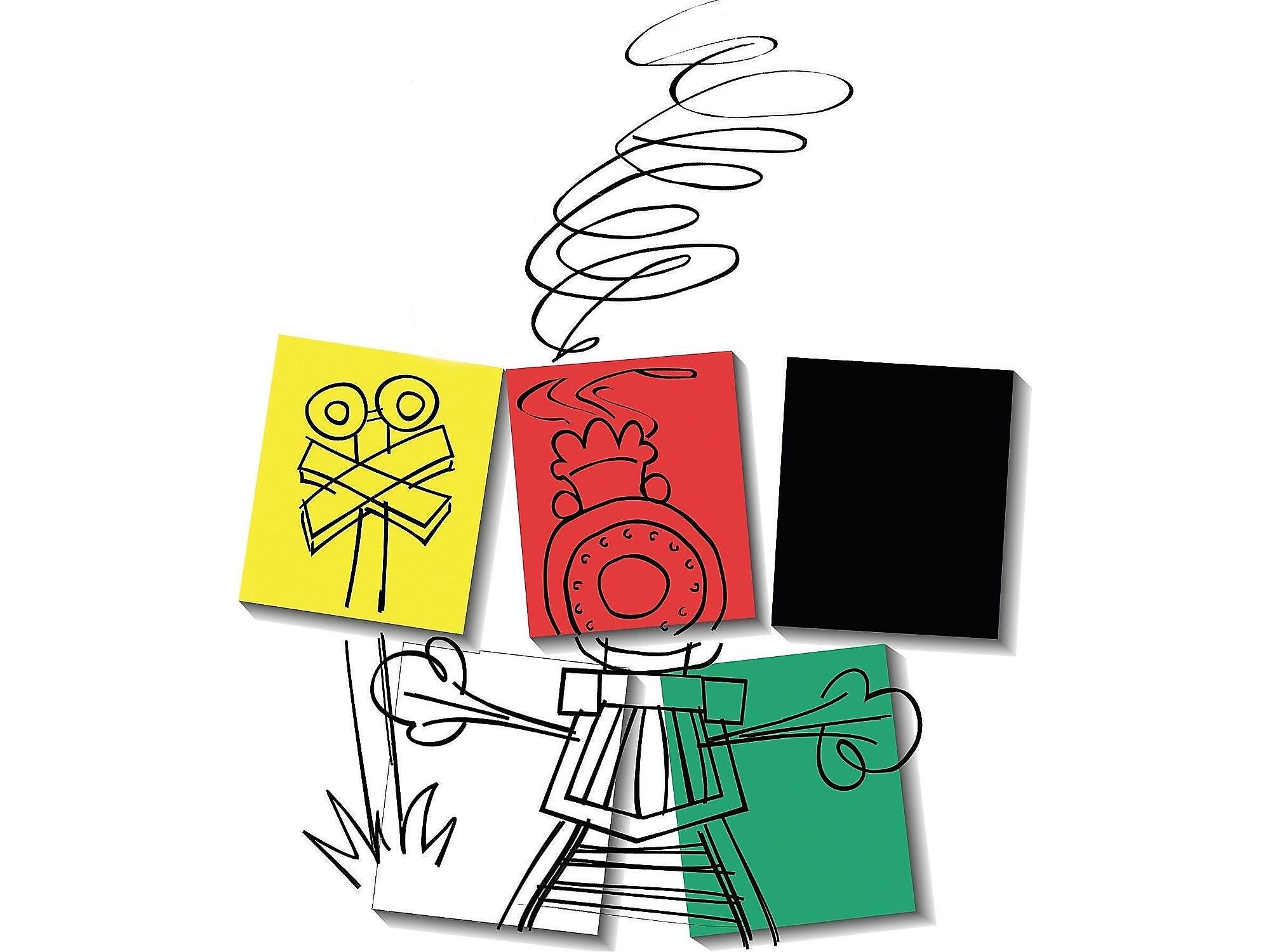 Pacon Railroad Poster Board, 22