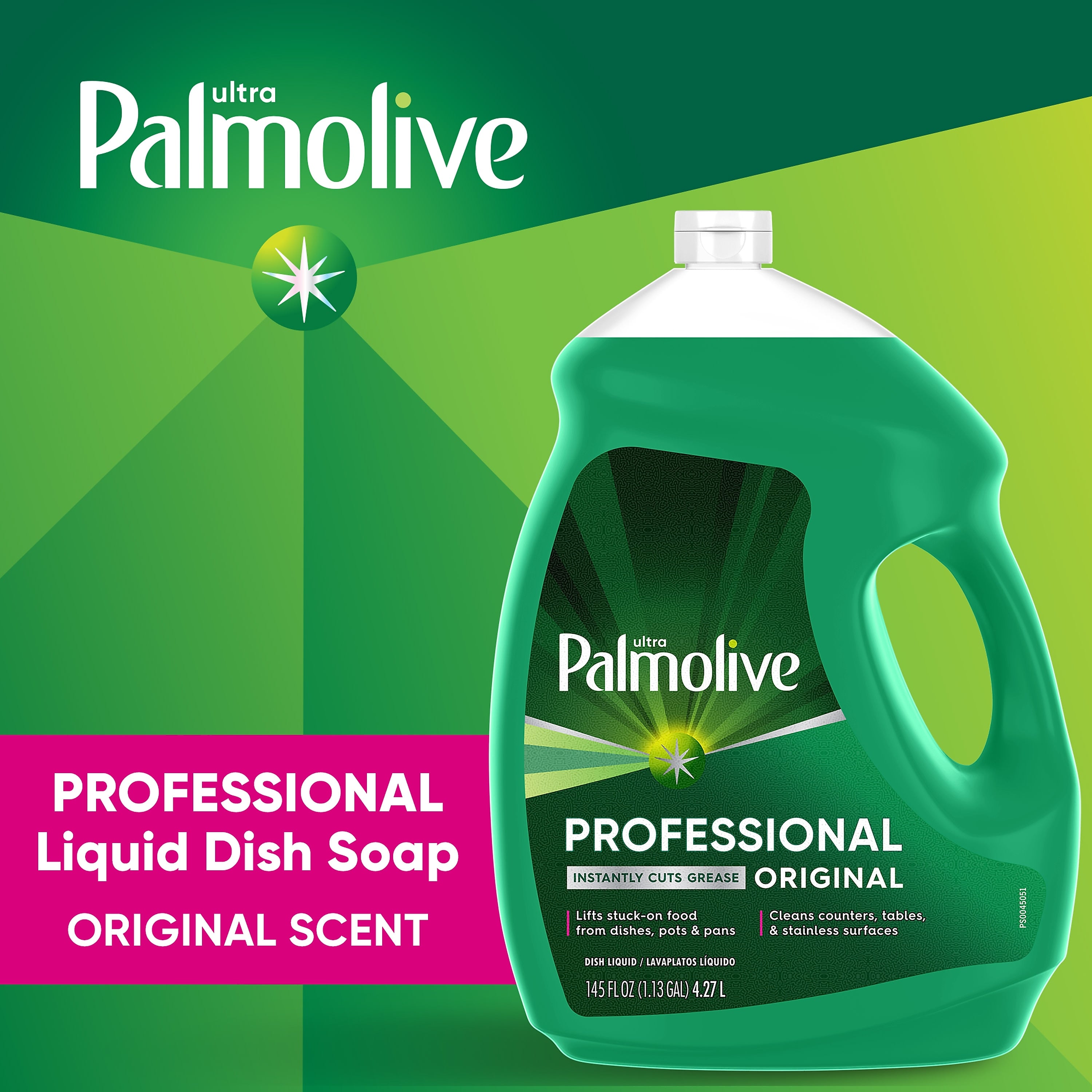 Palmolive Professional Dish Soap, Original, 145 Fl. Oz., 4/Carton