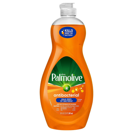 Palmolive Ultra Antibacterial Antibacterial Liquid Dish Soap, Orange, 20 oz.