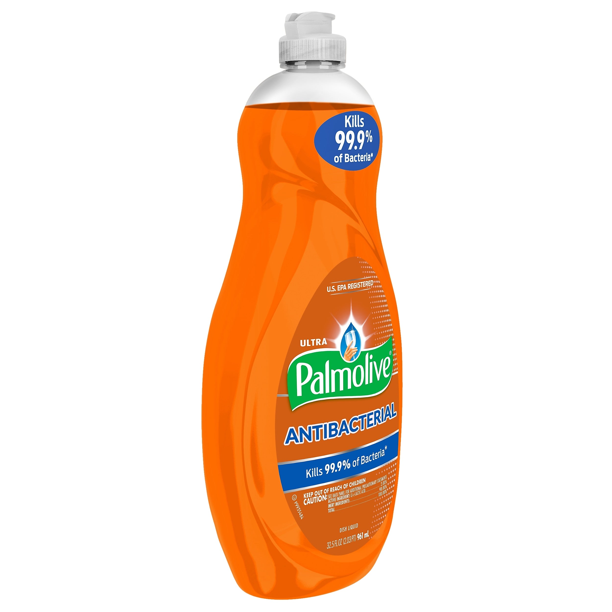 Palmolive Ultra Antibacterial Liquid Dish Soap, Orange, 32.5 oz.