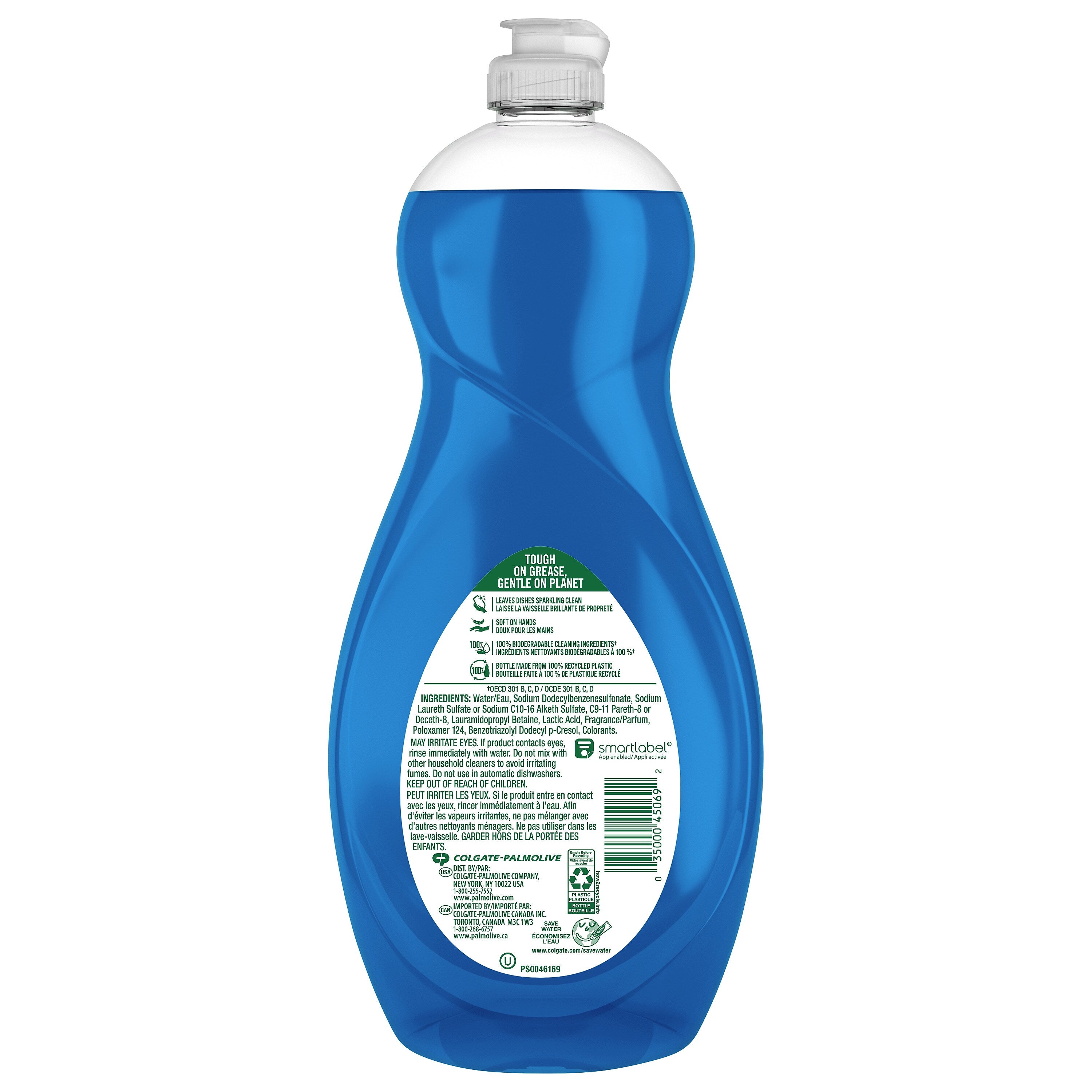 Palmolive Ultra Liquid Dish Soap, Clean, 32.5 oz.