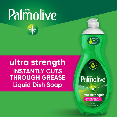 Palmolive Ultra Strength Liquid Dish Soap, Original Scent, 32.56 oz.