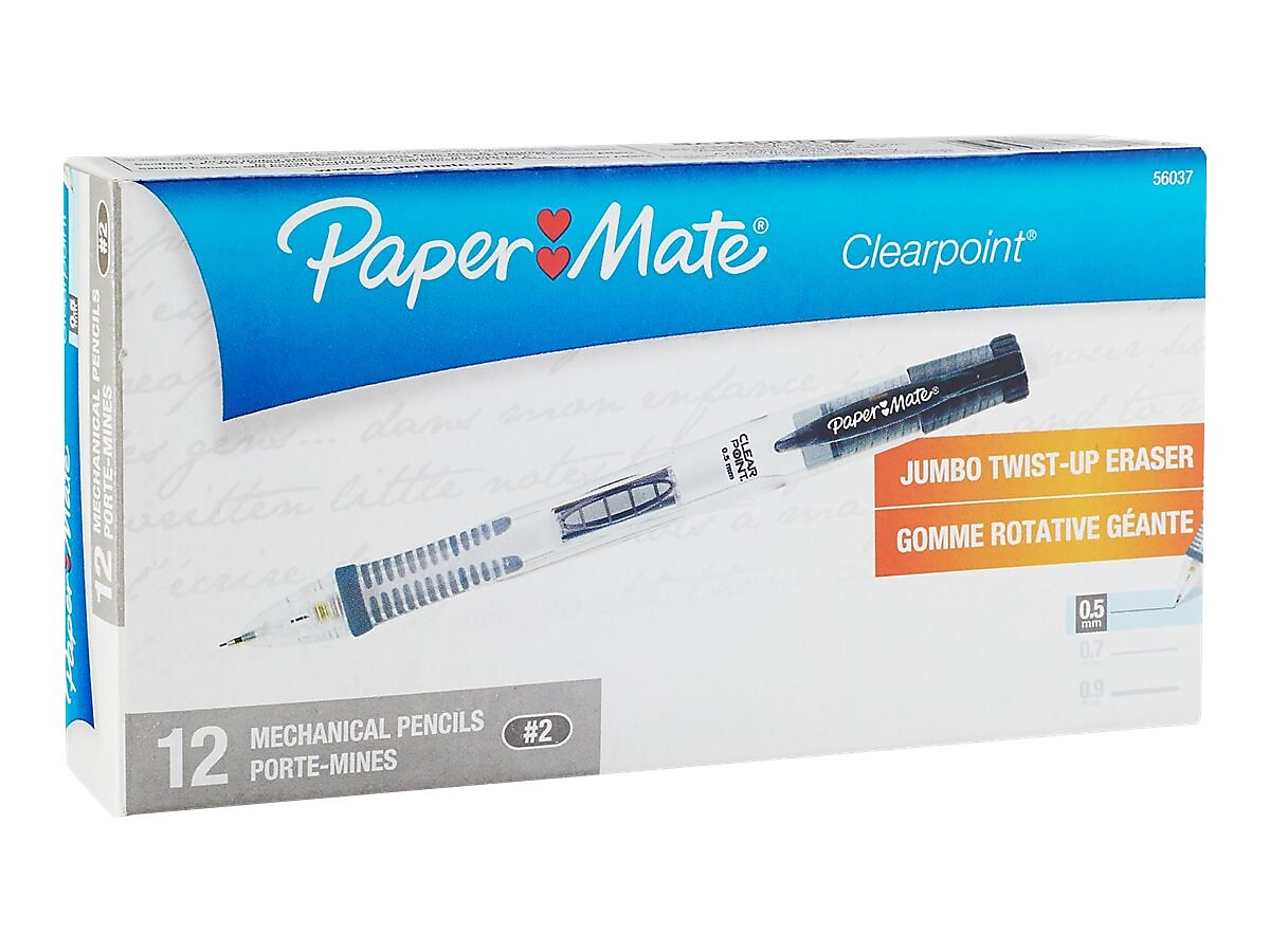 Paper Mate Clearpoint Clickster Mechanical Pencil, 0.5mm, #2 Soft Lead