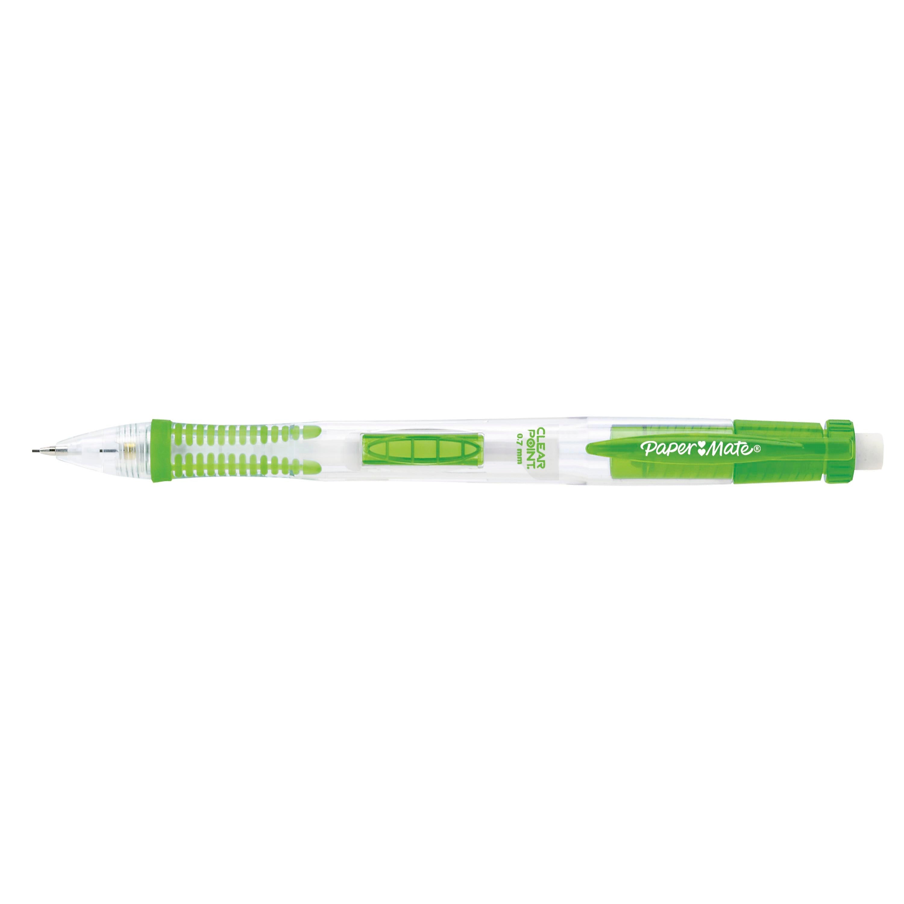 Paper Mate Clearpoint Mechanical Pencil, 0.7mm, #2 Medium Lead, 2/Pack