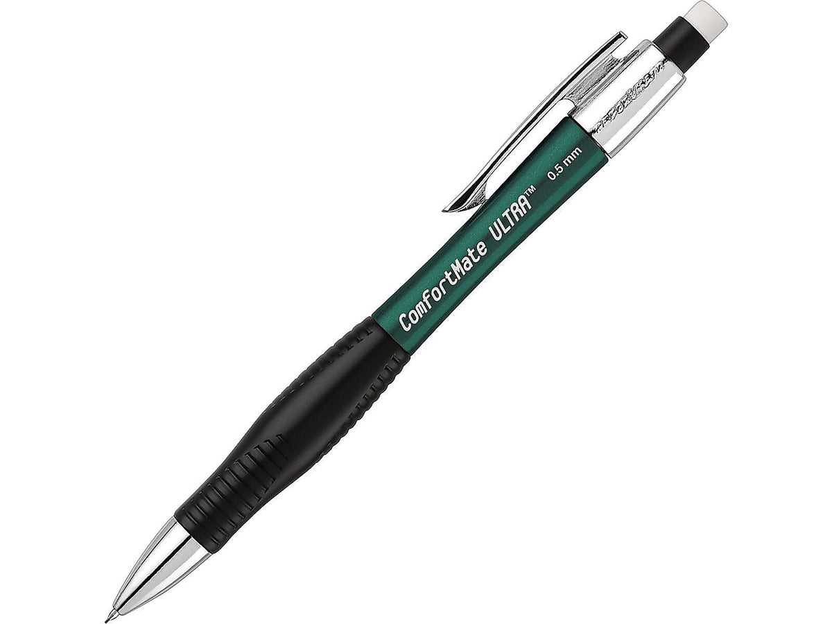 Paper Mate Comfortmate Ultra Mechanical Pencil, 0.5mm, #2 Medium Lead, Dozen