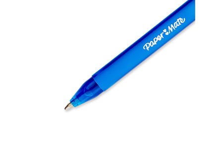 Paper Mate ComfortMate Ultra Retractable Ballpoint Pen, Medium Point, Blue Ink, Dozen