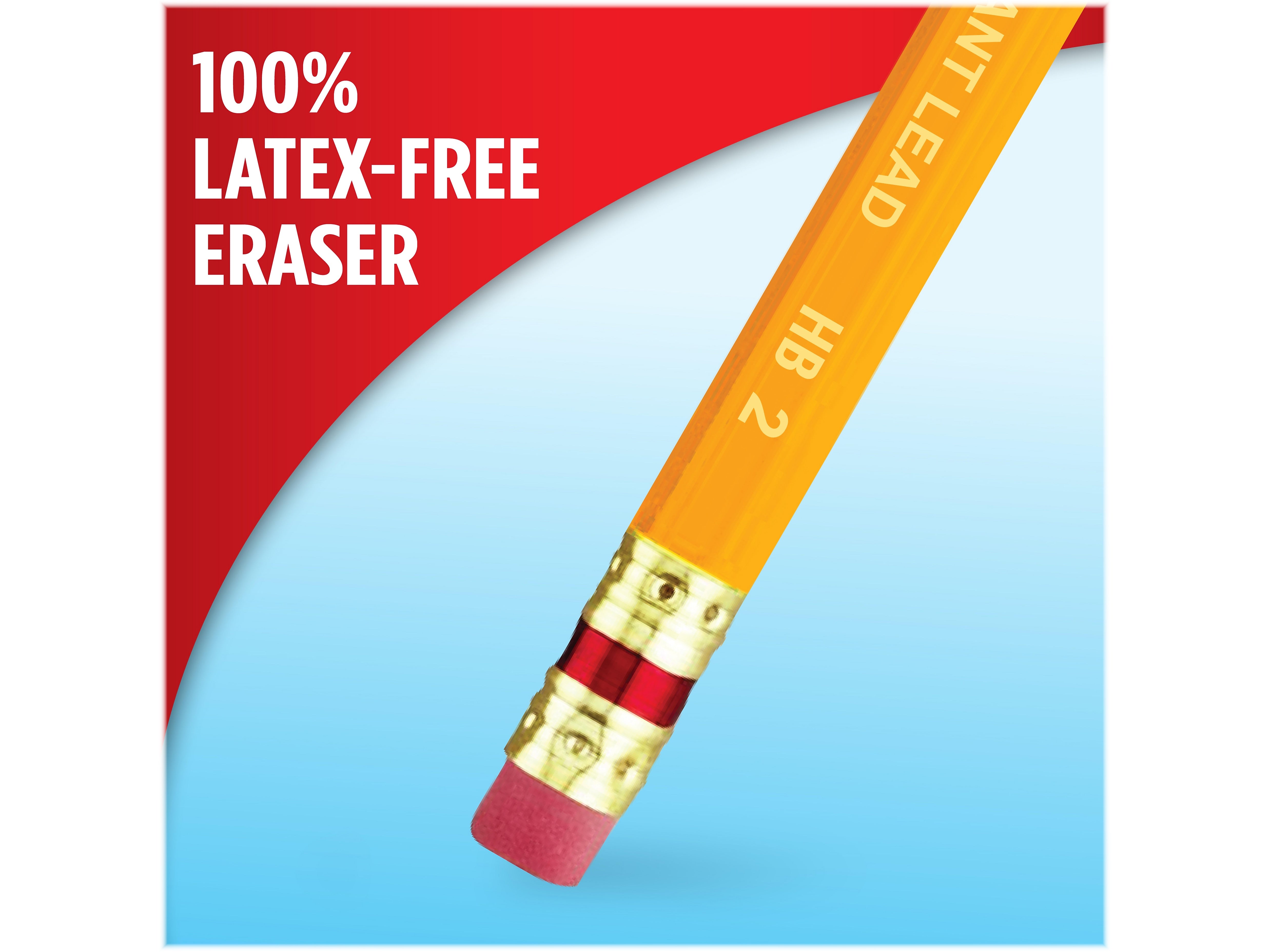 Paper Mate EverStrong Pre-Sharpened Wooden Pencil, 1.3mm, #2 Medium Lead, 2 Dozen