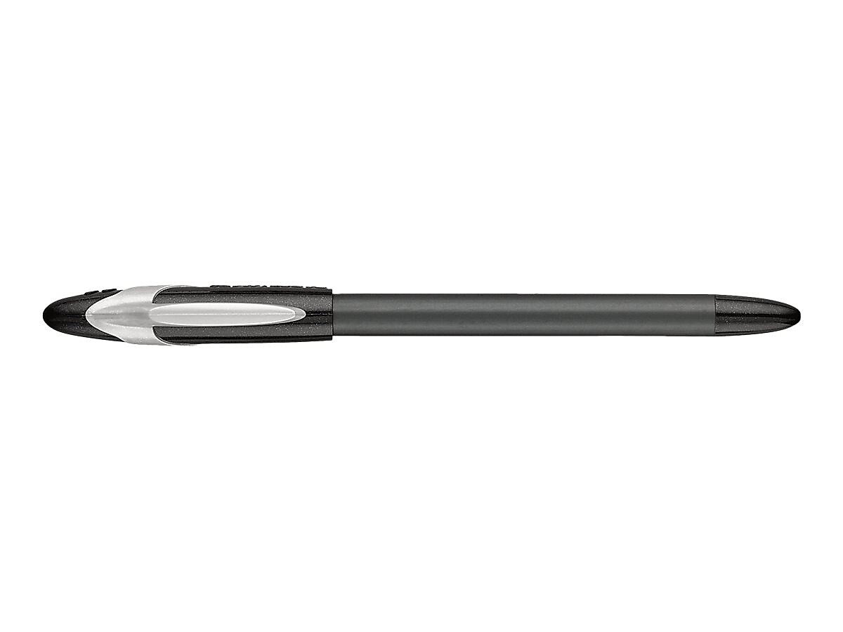 Paper Mate FlexGrip Elite Ballpoint Pen, Medium Point, Black Ink, Dozen