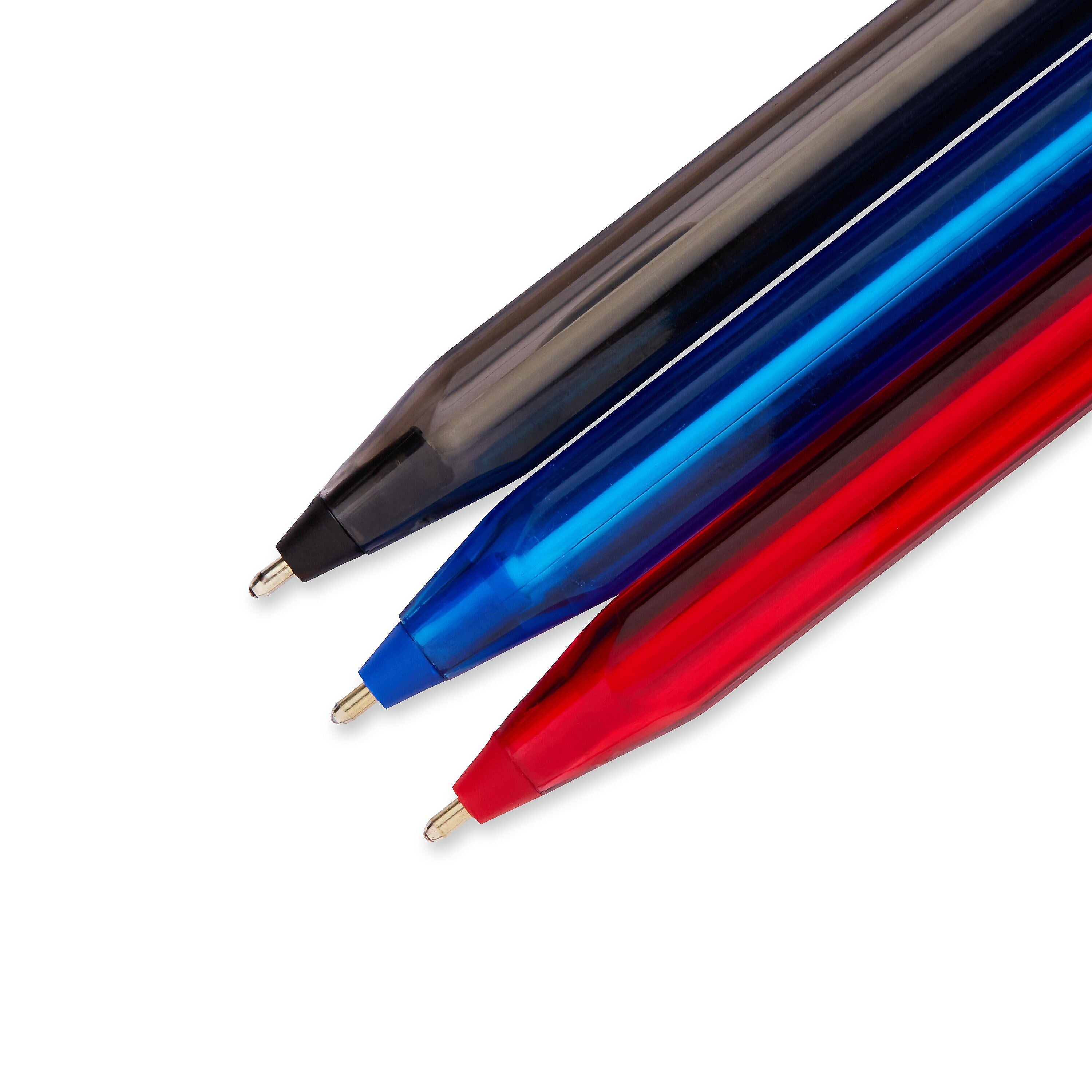Paper Mate InkJoy 100ST Ballpoint Pen, Medium Point, Assorted Ink, 8/Pack