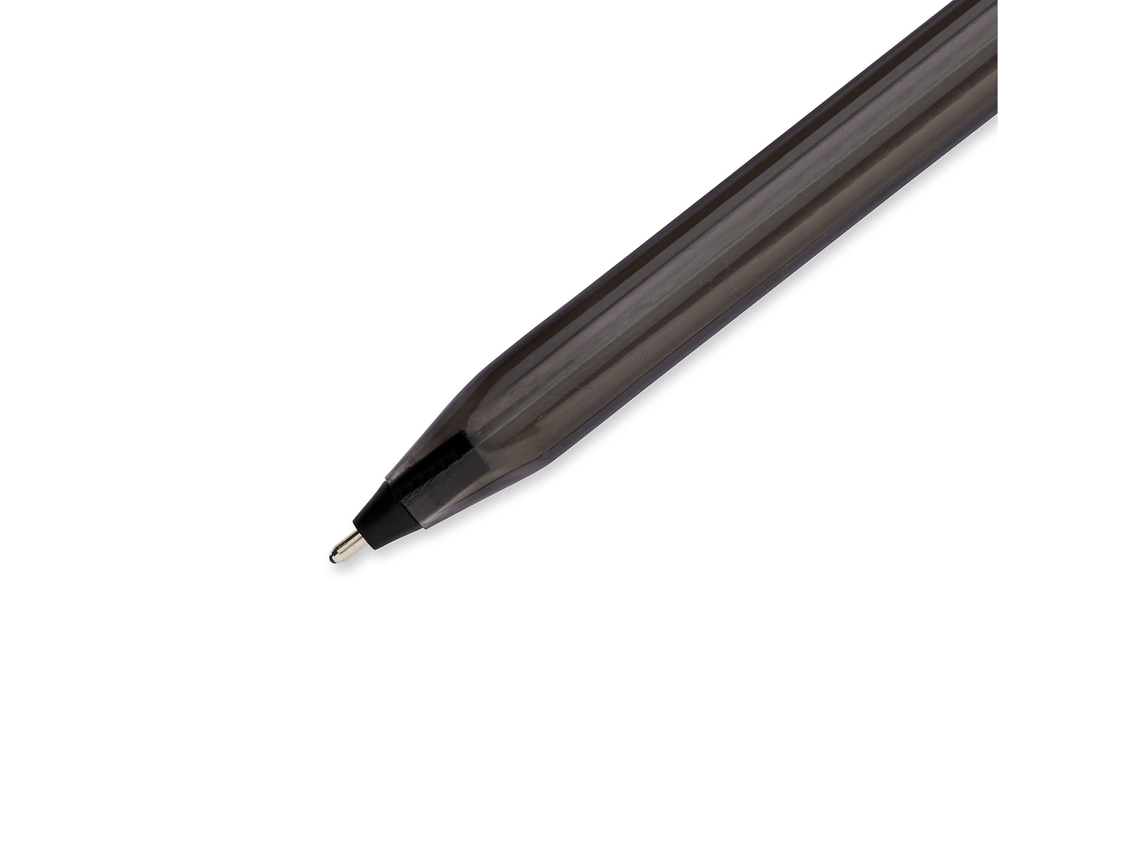 Paper Mate InkJoy 100ST Ballpoint Pen, Medium Point, Black Ink, Dozen