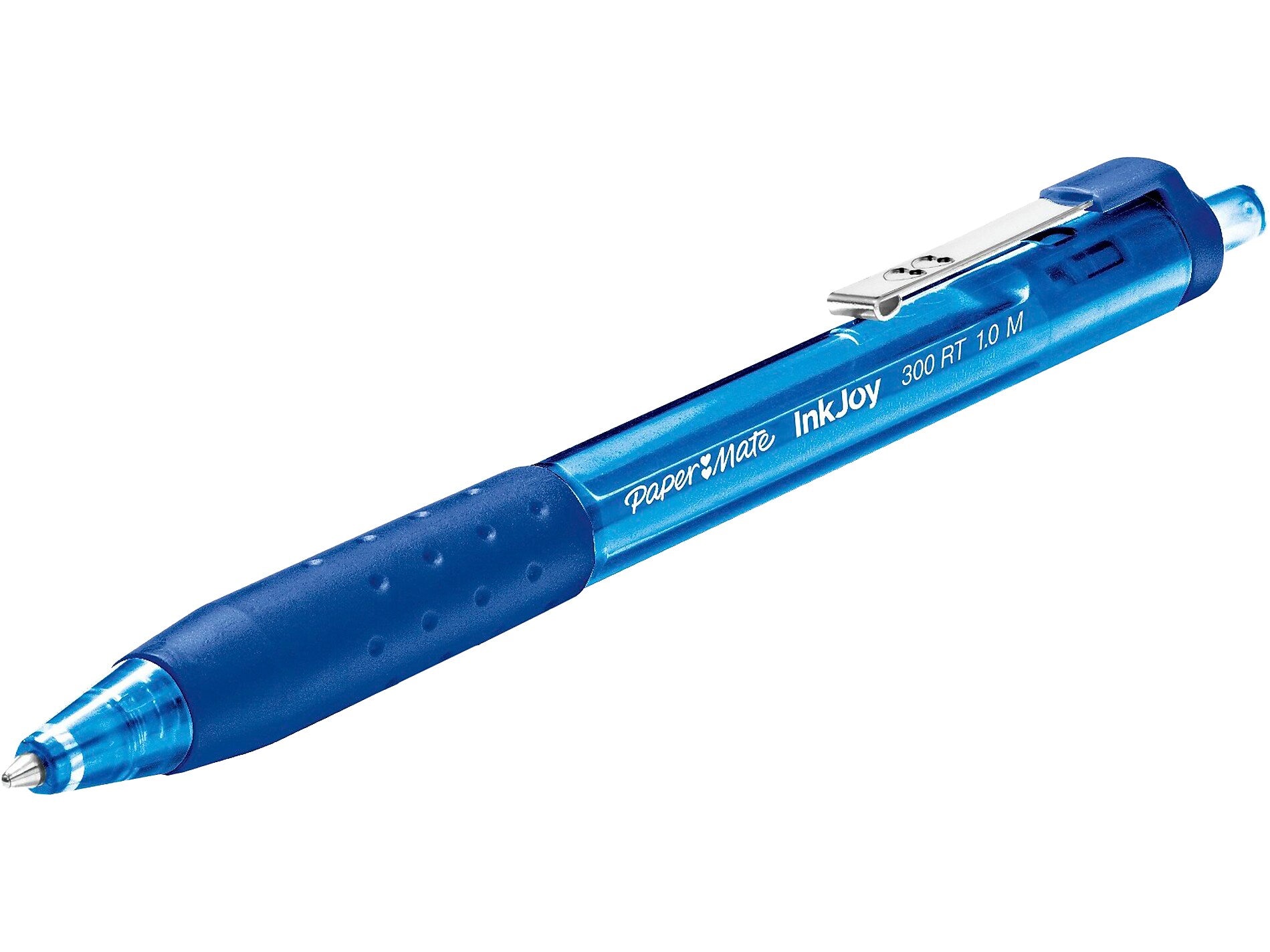 Paper Mate InkJoy 300 RT Retractable Ballpoint Pen, Medium Point, Blue Ink, 36/Pack