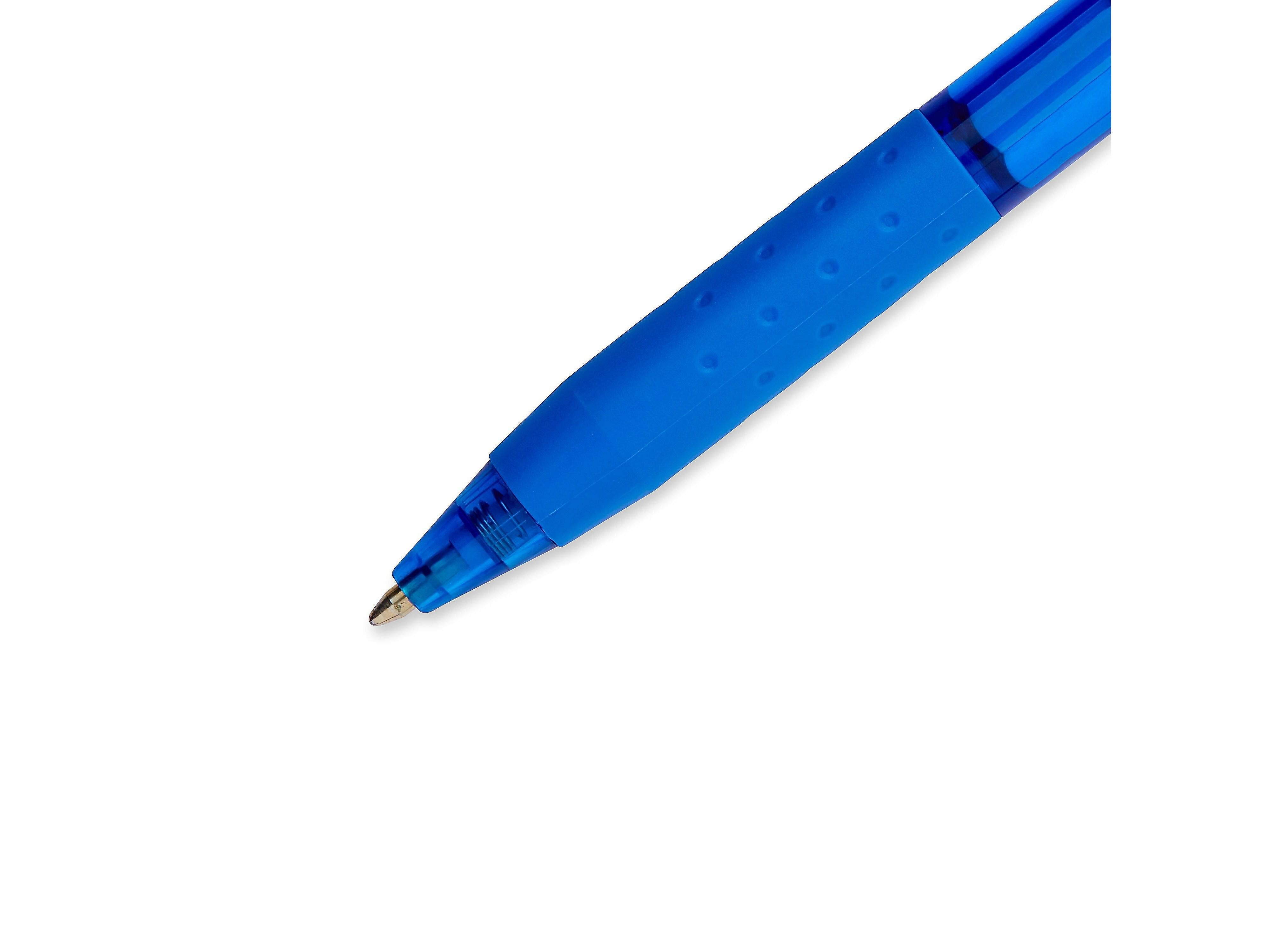 Paper Mate InkJoy 300 RT Retractable Ballpoint Pen, Medium Point, Blue Ink, Dozen