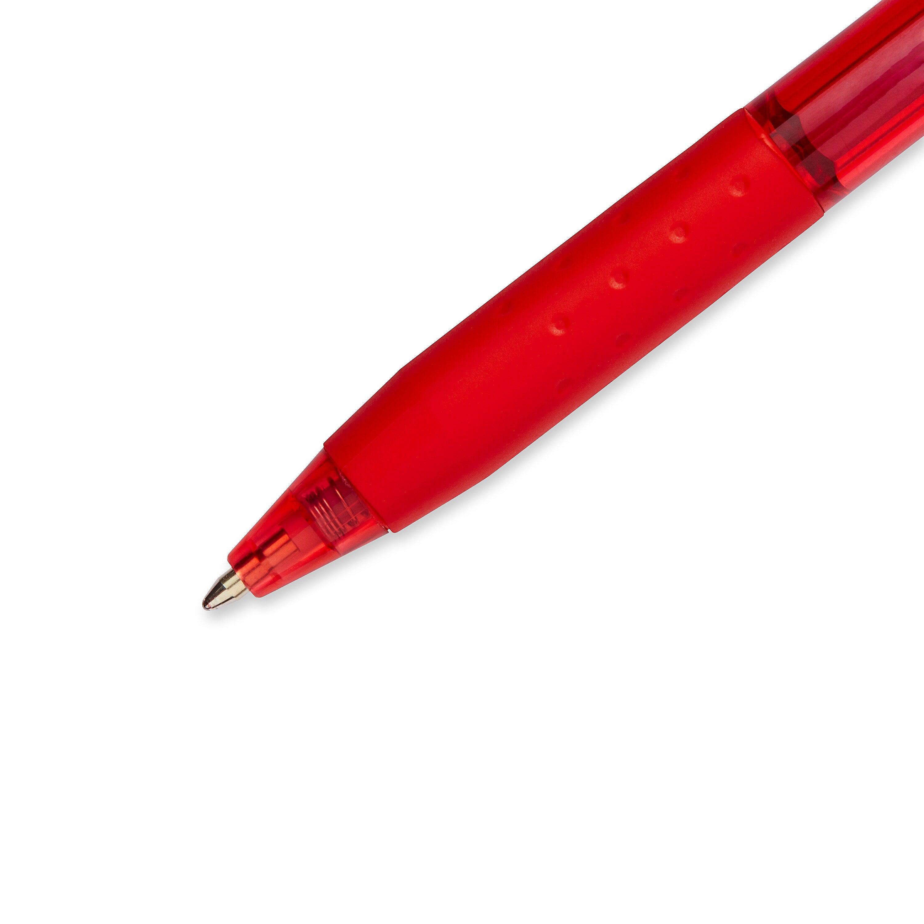 Paper Mate InkJoy 300 RT Retractable Ballpoint Pen, Medium Point, Red Ink, Dozen