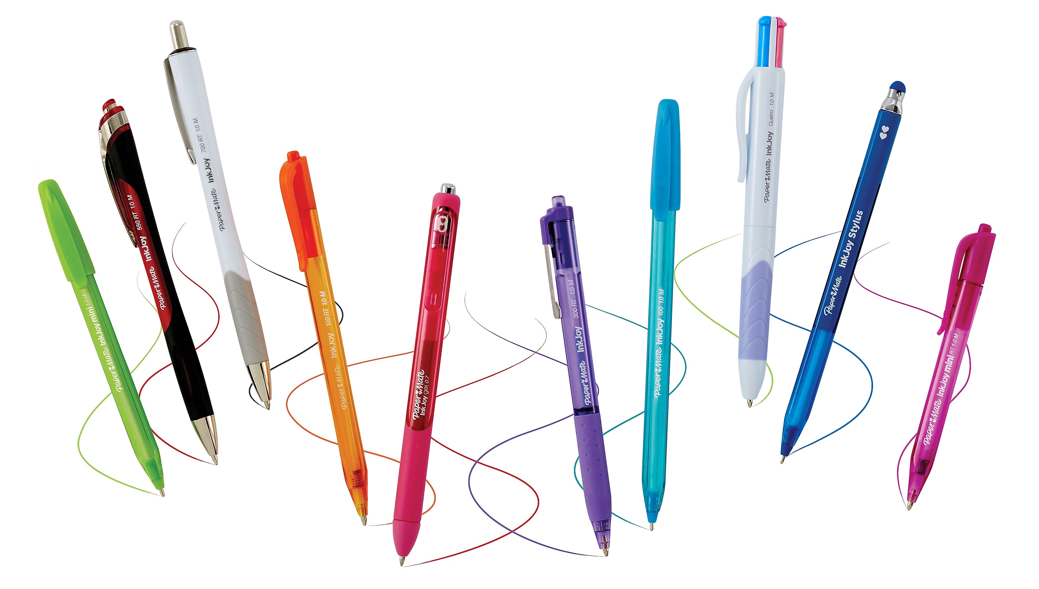 Paper Mate InkJoy 50ST Ballpoint Pen, Medium Point, Black, 60/Pack