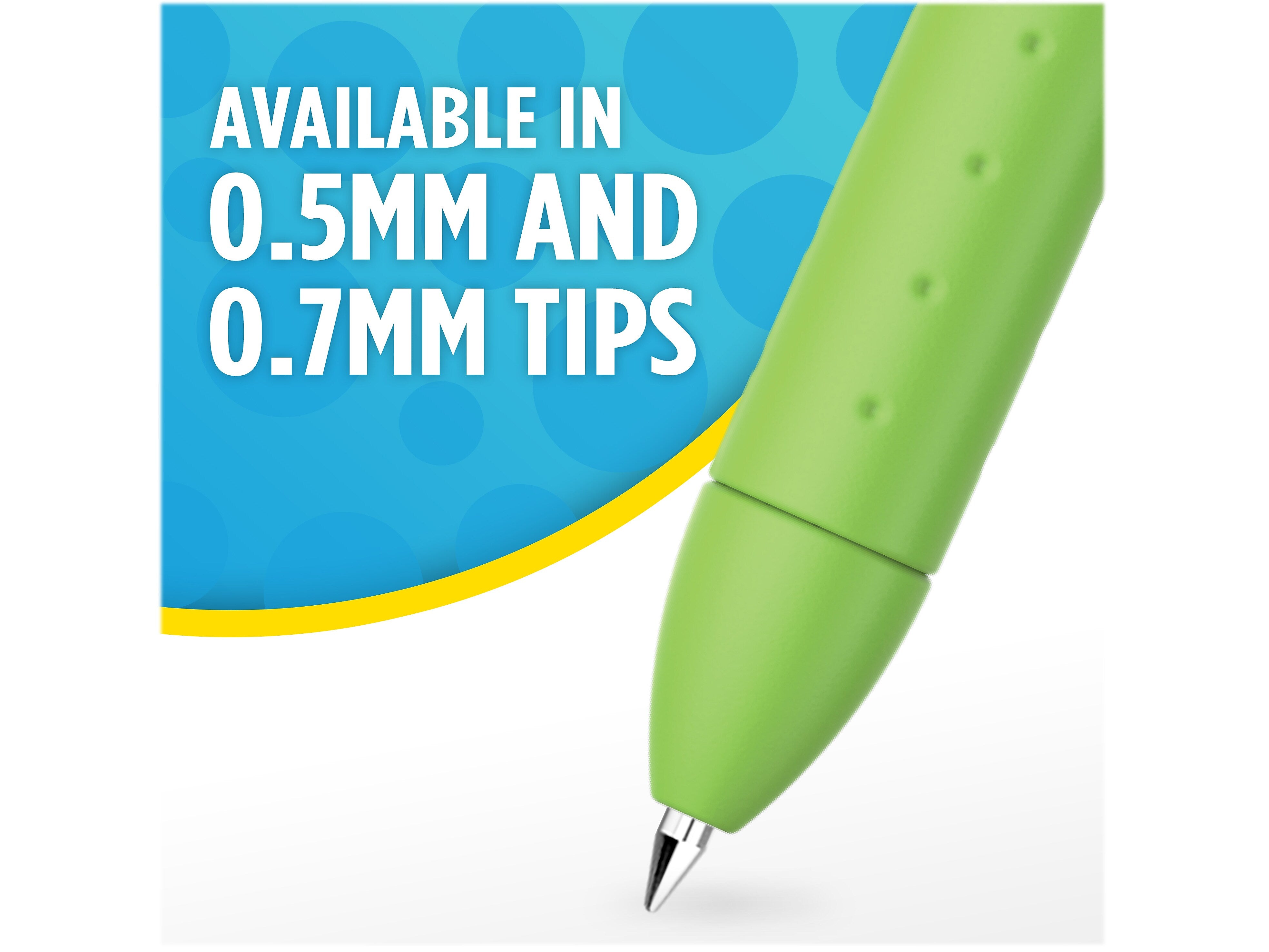 Paper Mate InkJoy Retractable Gel Pen, Medium Point, 0.7mm, Assorted Ink, 22/Pack