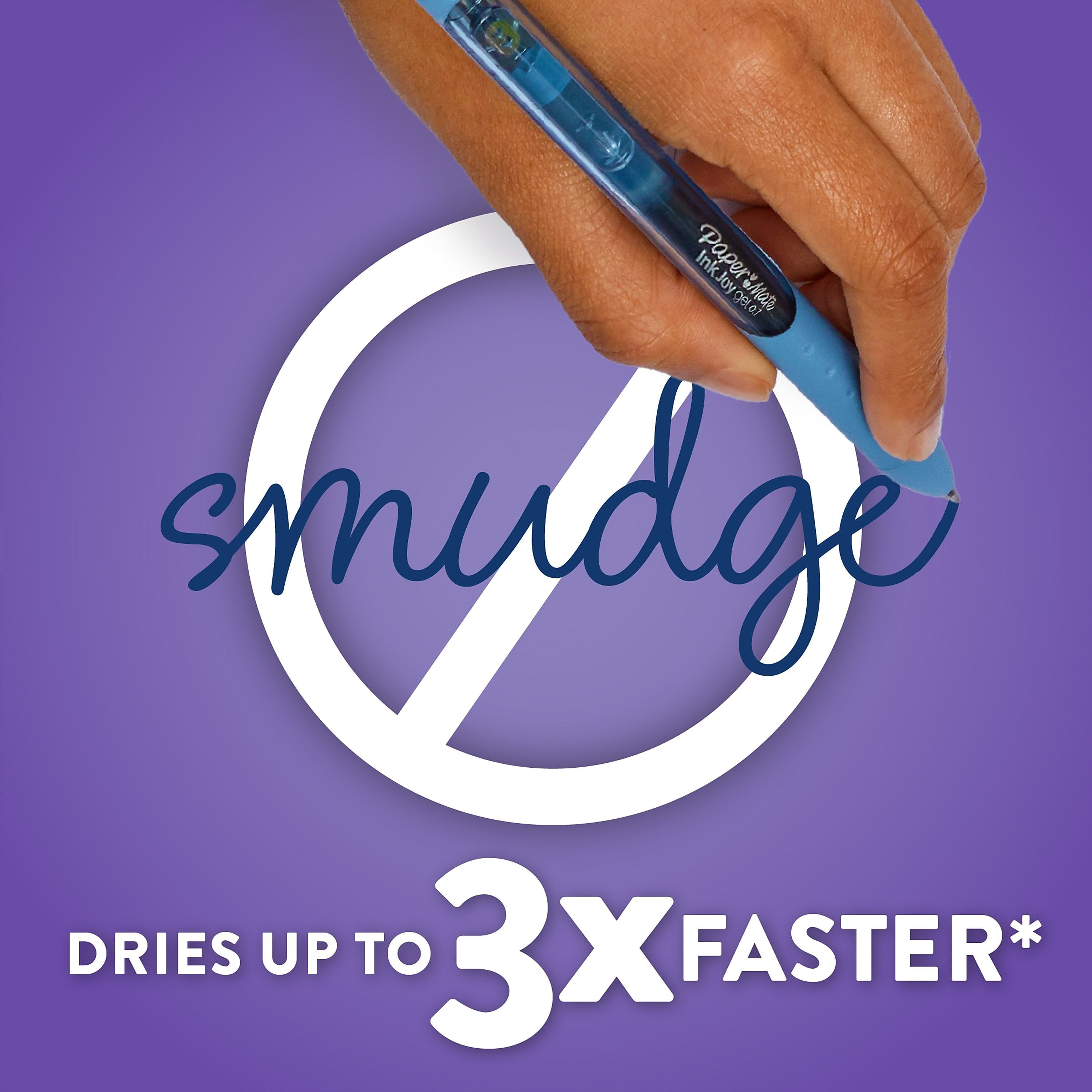 Paper Mate InkJoy Retractable Gel Pen, Medium Point, 0.7mm, Assorted Ink, 30/Pack