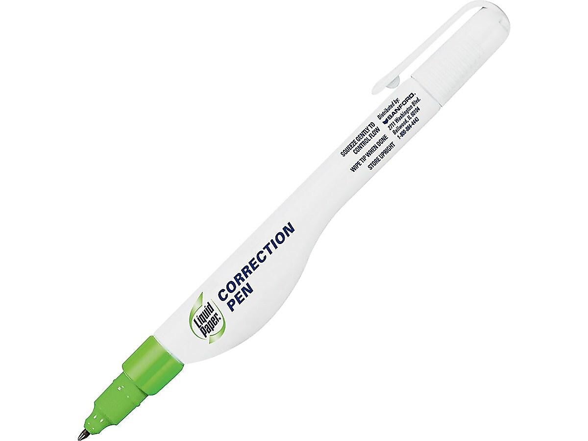 Paper Mate Liquid Paper Correction Pen, 7 ml., White