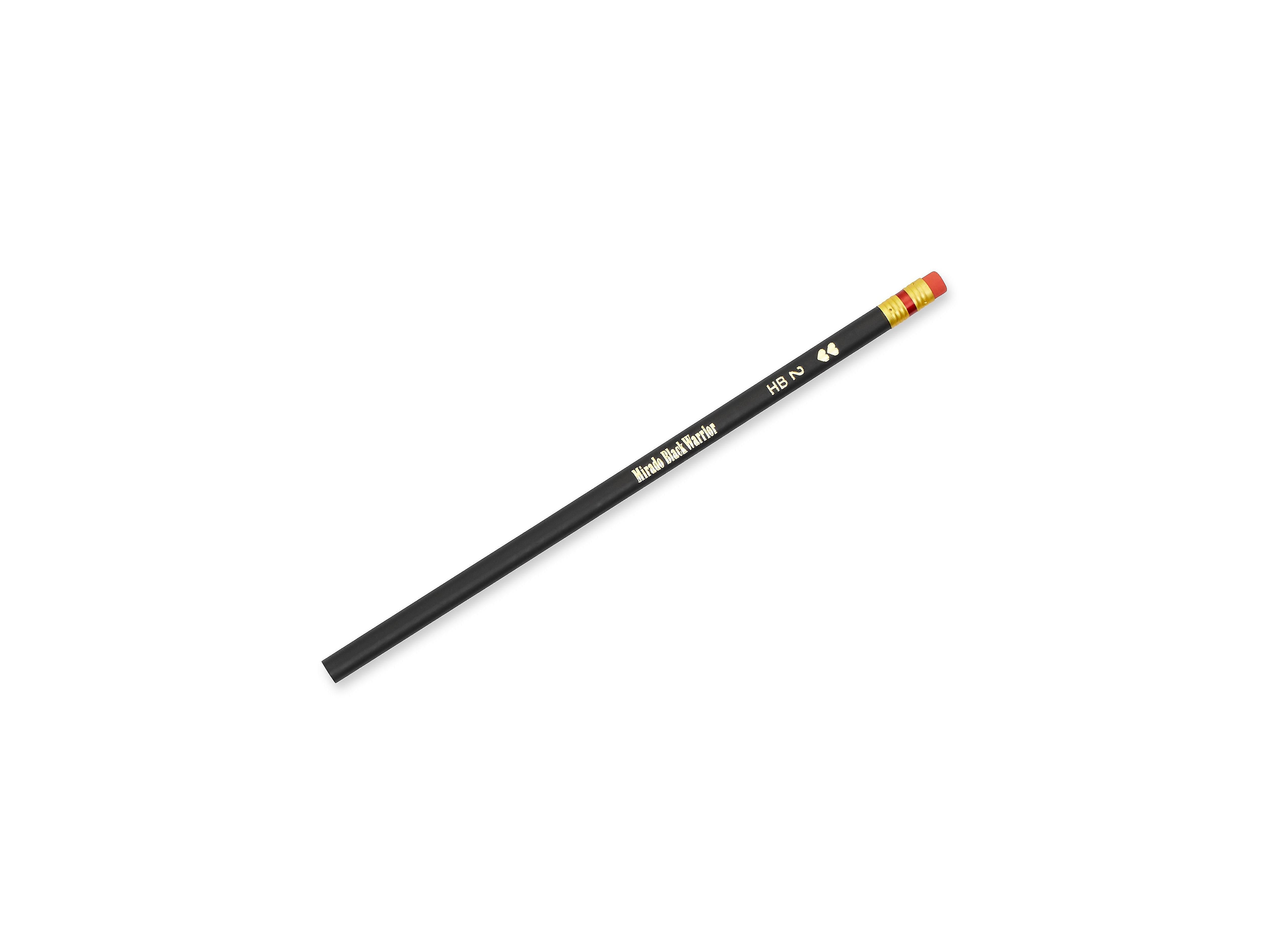 Paper Mate Mirado Black Warrior Wooden Pencil, 2.2mm, #2 Soft Lead, Dozen