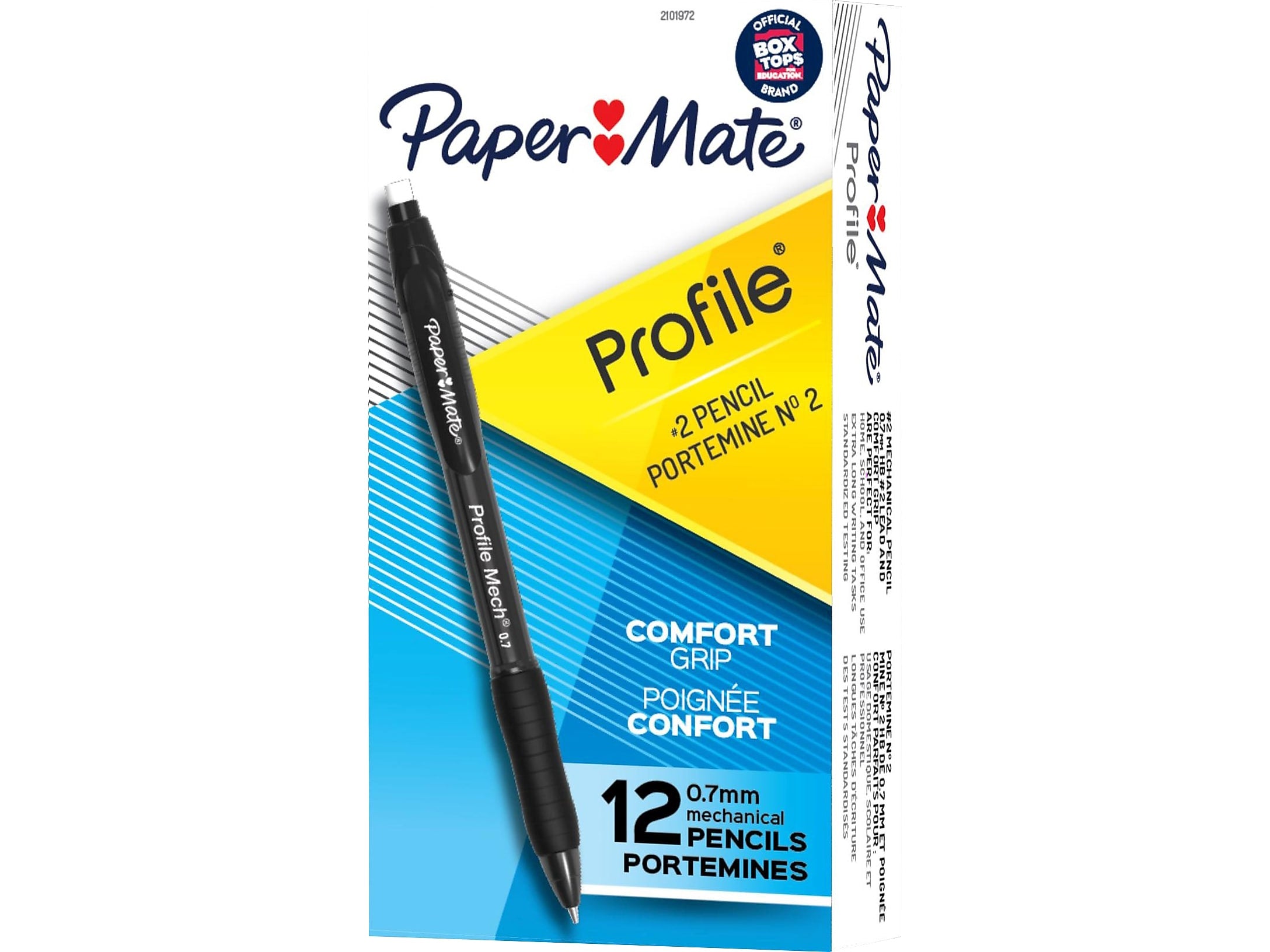 Paper Mate Profile Mech Mechanical Pencil, 0.7mm, #2 Medium Lead, Dozen