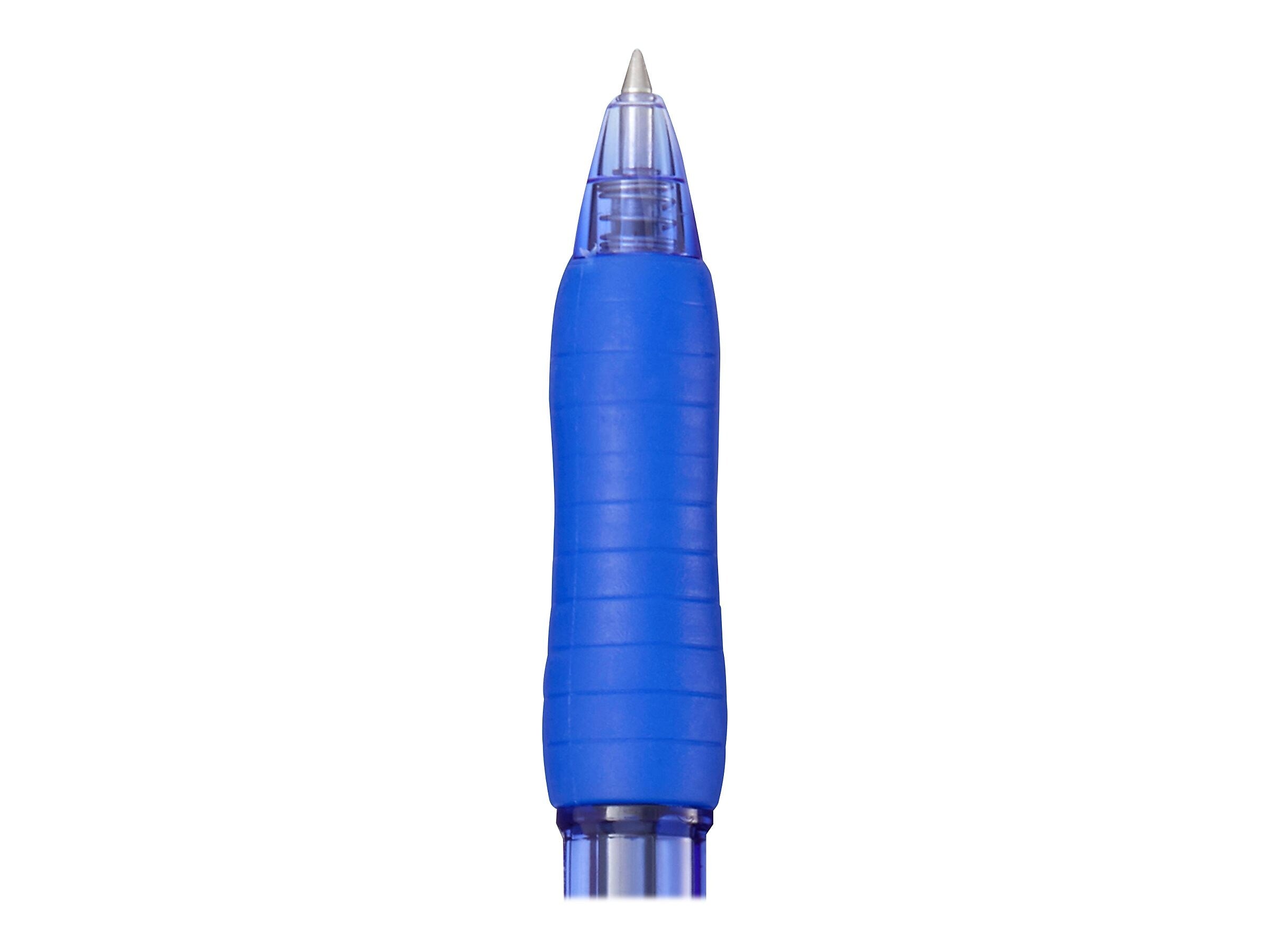 Paper Mate Profile Retractable Gel Pen, Bold Point, Blue Ink, Dozen
