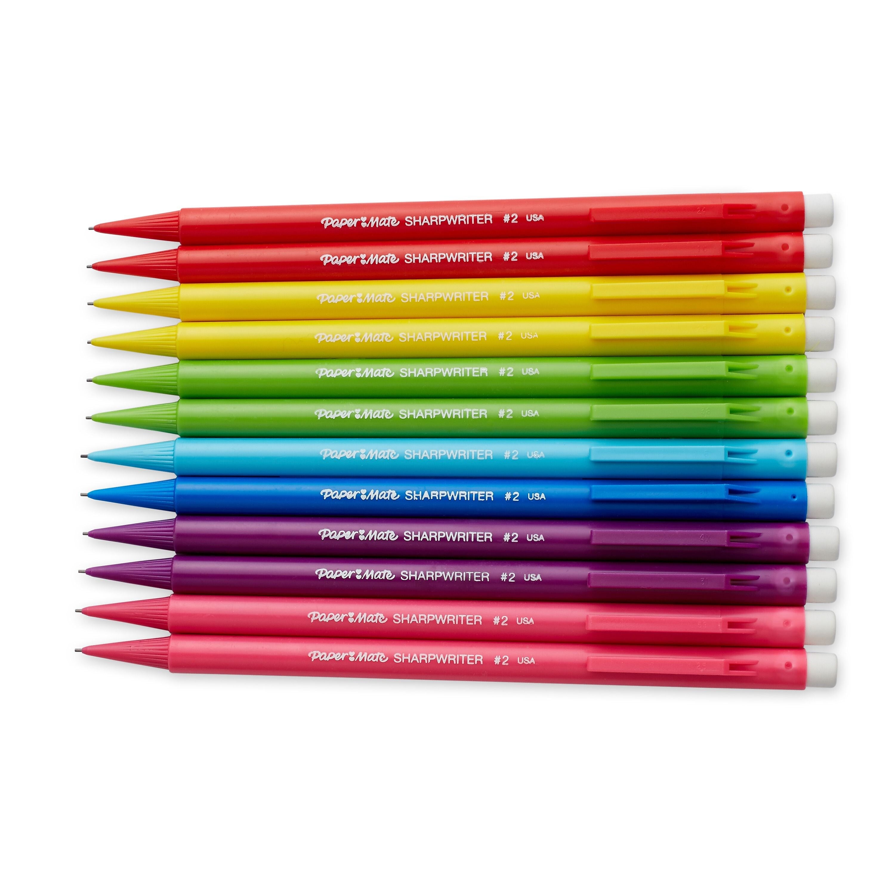Paper Mate SharpWriter Mechanical Pencil, 0.7mm, #2 Medium Lead, Dozen
