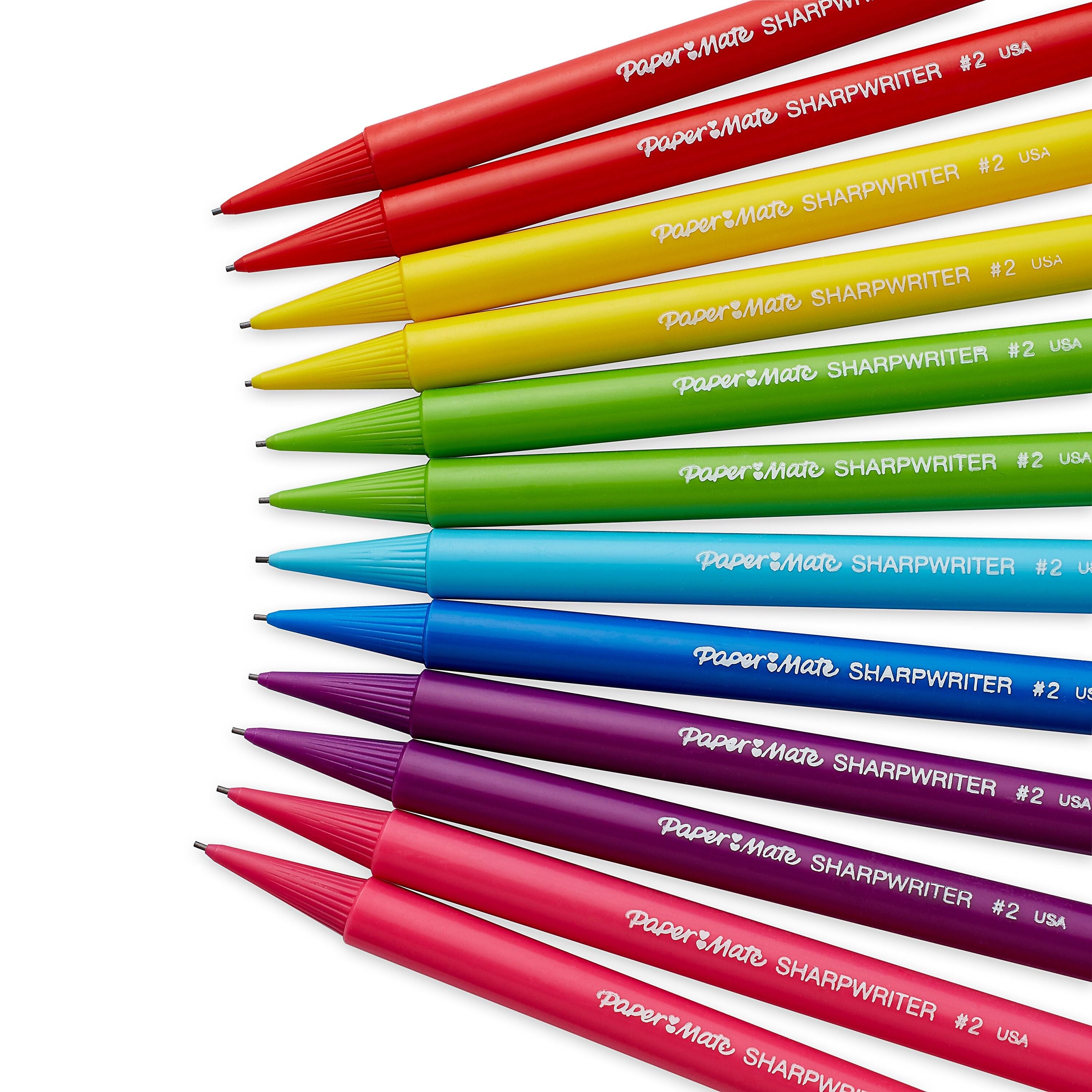 Paper Mate SharpWriter Mechanical Pencil, 0.7mm, #2 Medium Lead, Dozen
