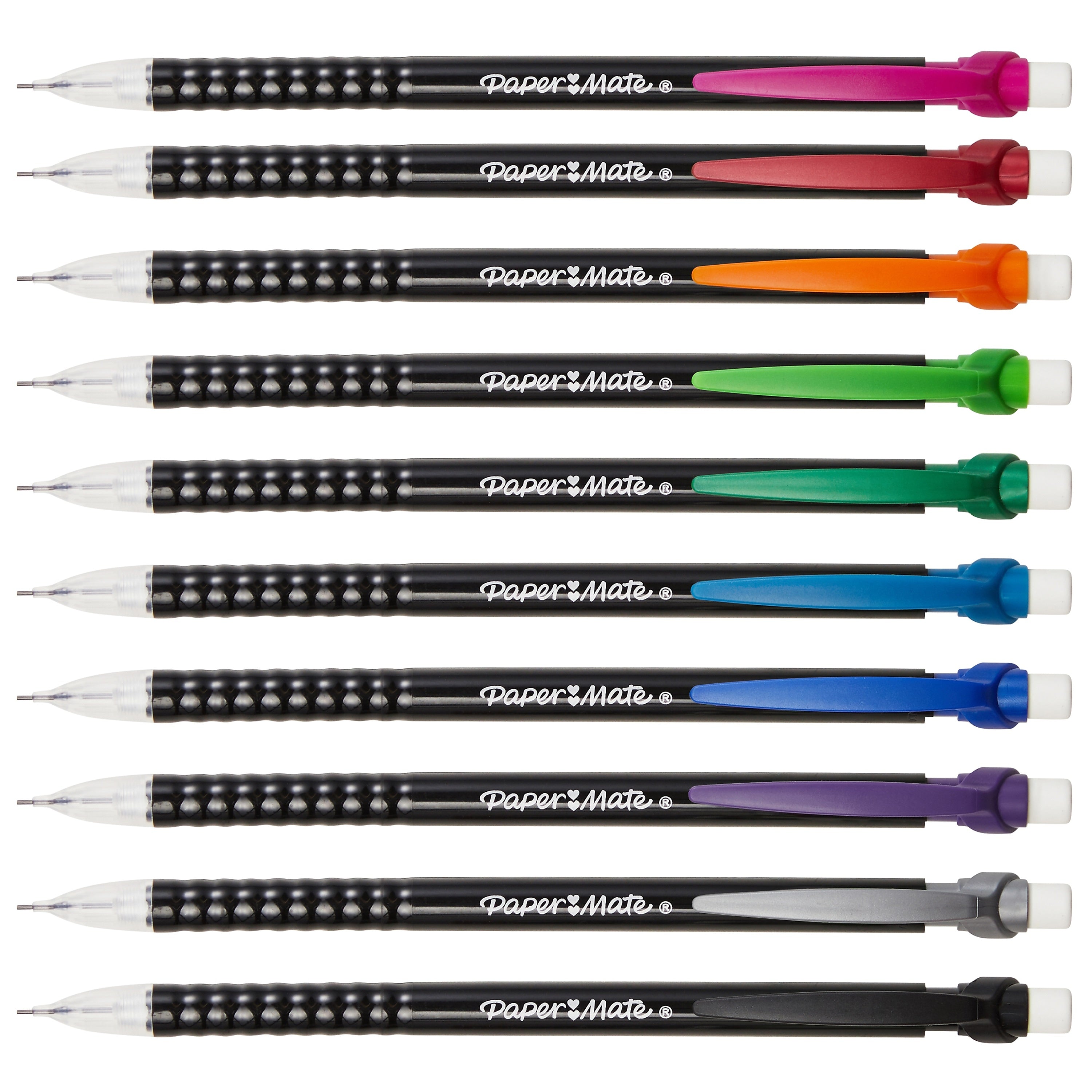 Paper Mate Write Bros. Classic Mechanical Pencil, 0.7mm, #2 Hard Lead, 2 Dozen