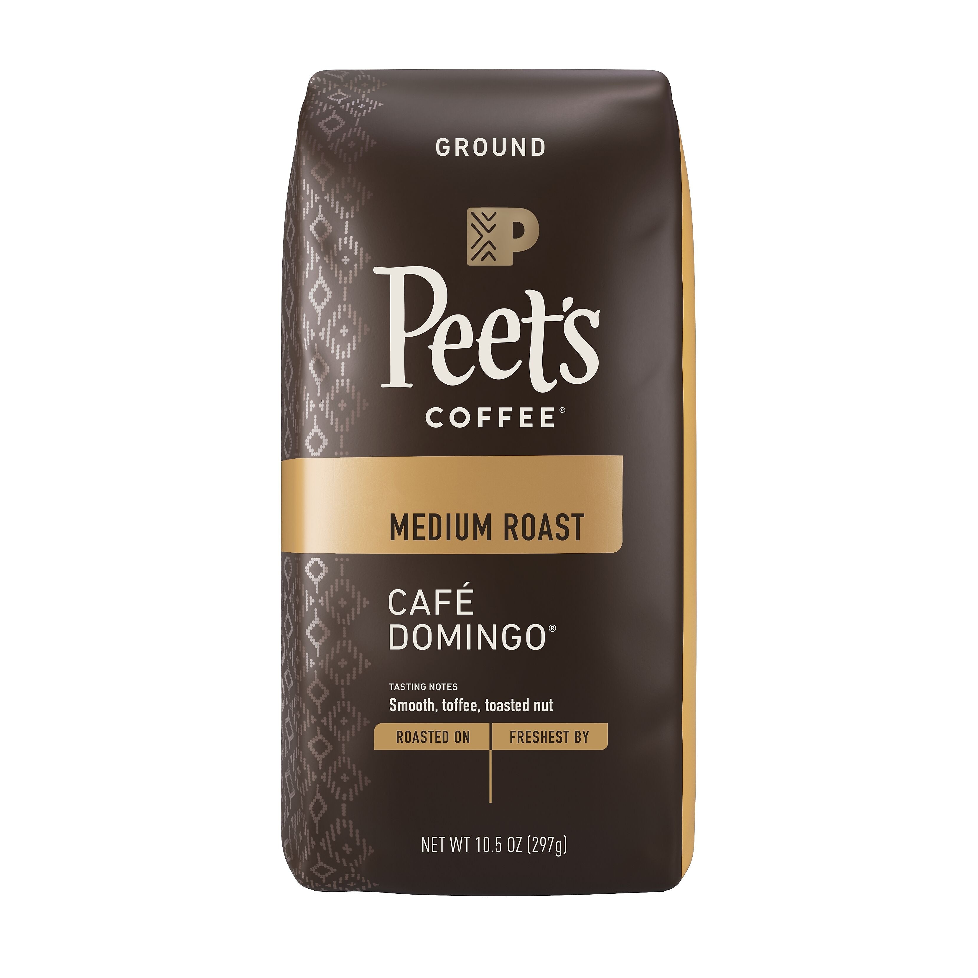 Peet's Coffee Café Domingo Ground Coffee, Medium Roast 10.5oz