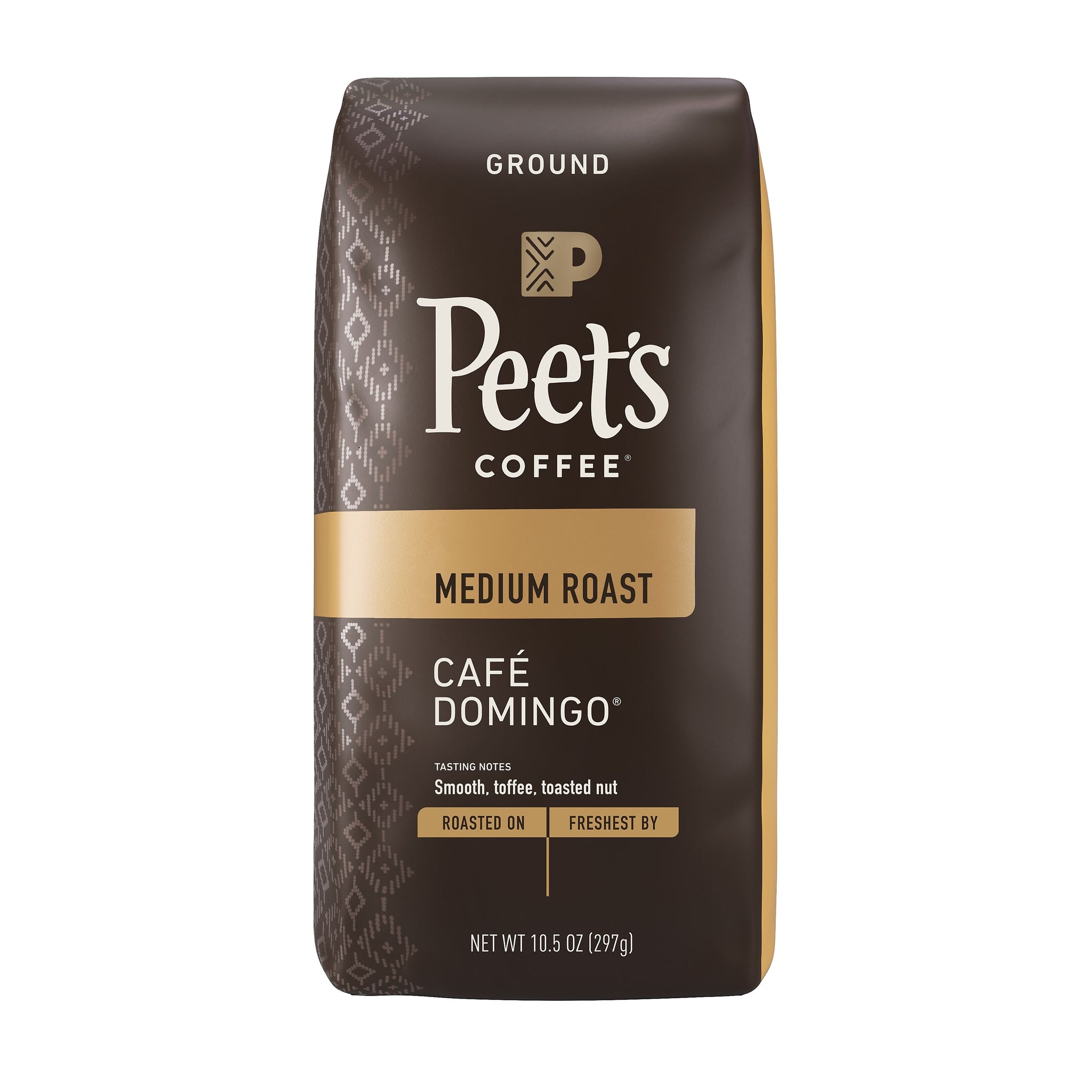 Peet's Coffee Café Domingo Ground Coffee, Medium Roast 10.5oz
