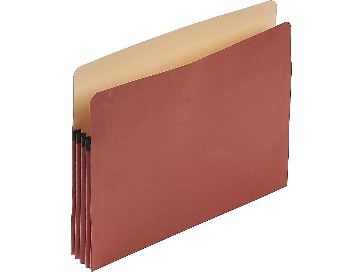 Pendaflex 100% Recycled Heavy Duty Reinforced File Pocket, 3 1/2