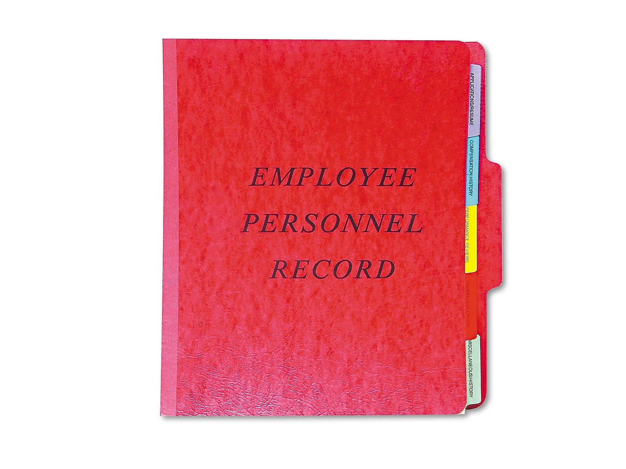 Pendaflex® Employee Personnel Folders, 1/3-Cut Top Tab, 5 Dividers, Each