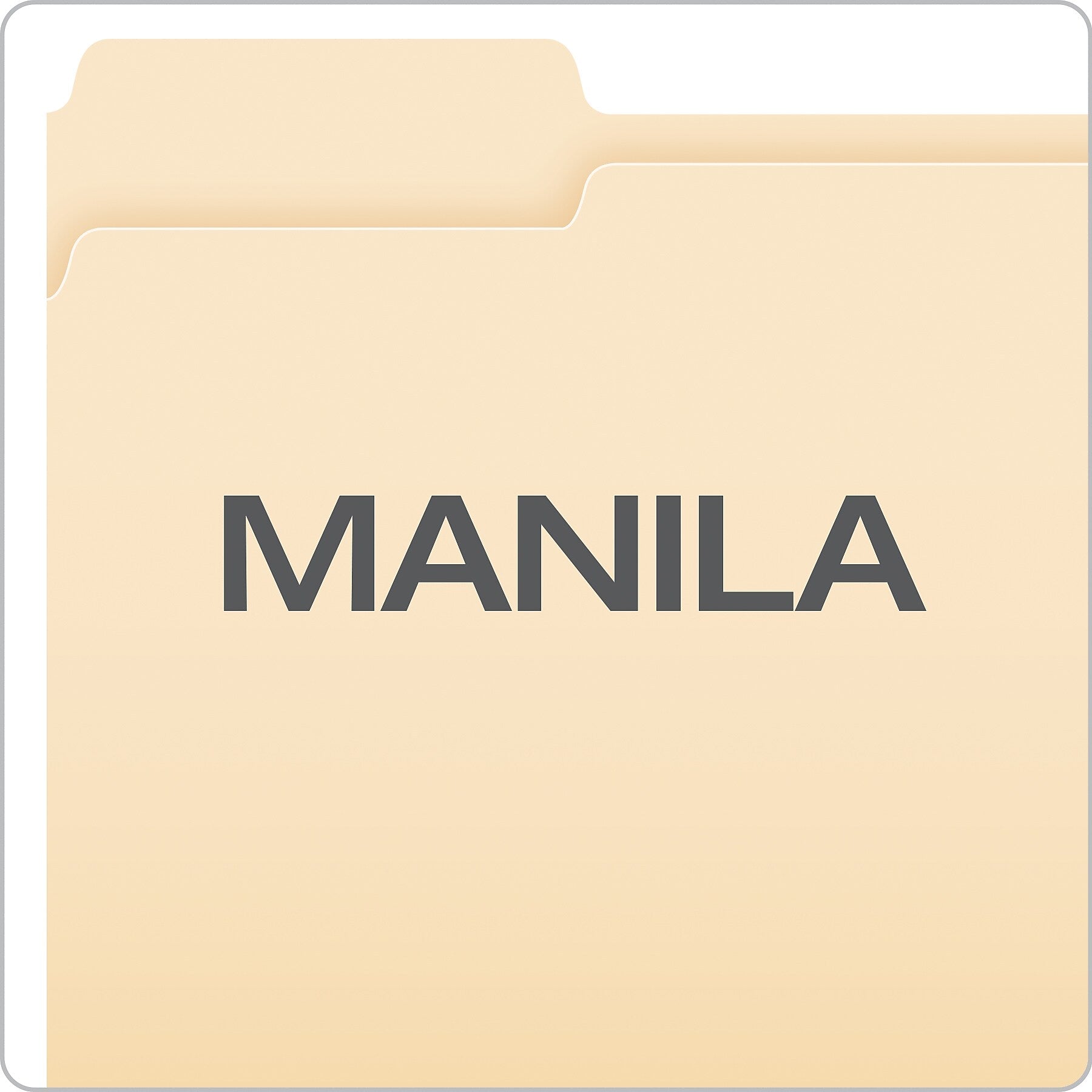 Pendaflex Essentials File Folders, 1/3-Cut Tab, Letter Size, Manila, 100/Box
