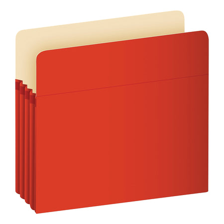 Pendaflex File Folder, Straight Cut, Letter Size, Red