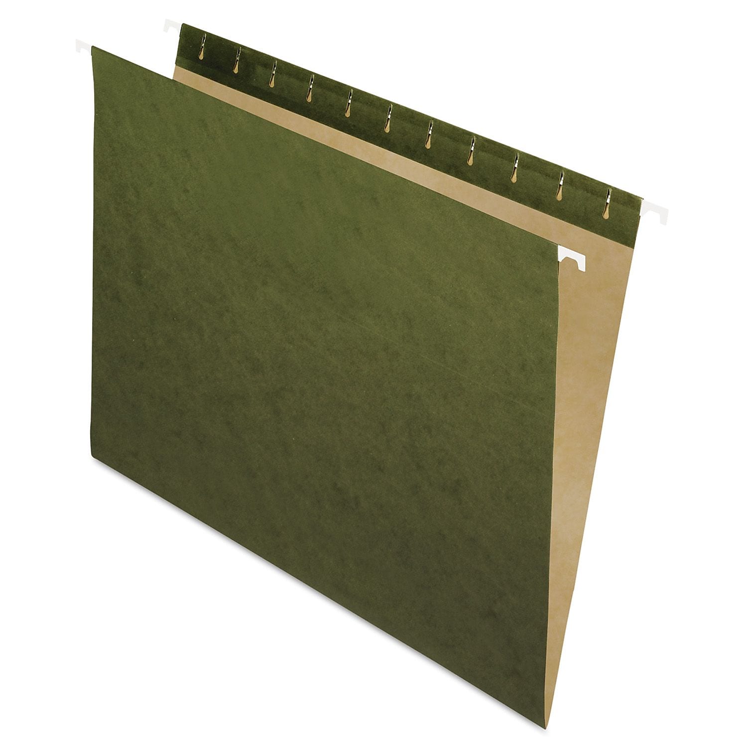 Pendaflex Hanging Folders, Standard Green, Letter, 25/Box