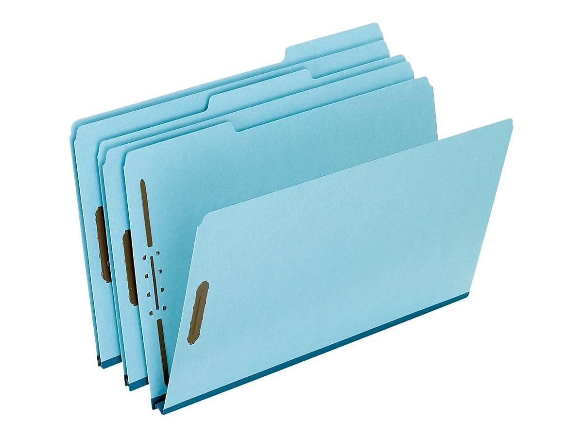 Pendaflex Pressboard Classification Folders, 1/3-Cut Tab, 1