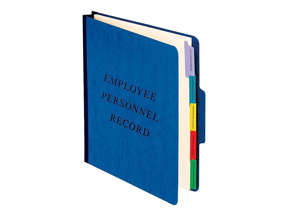 Pendaflex Recycled Moisture Resistant Reinforced Classification Folder, 5-Dividers, 2