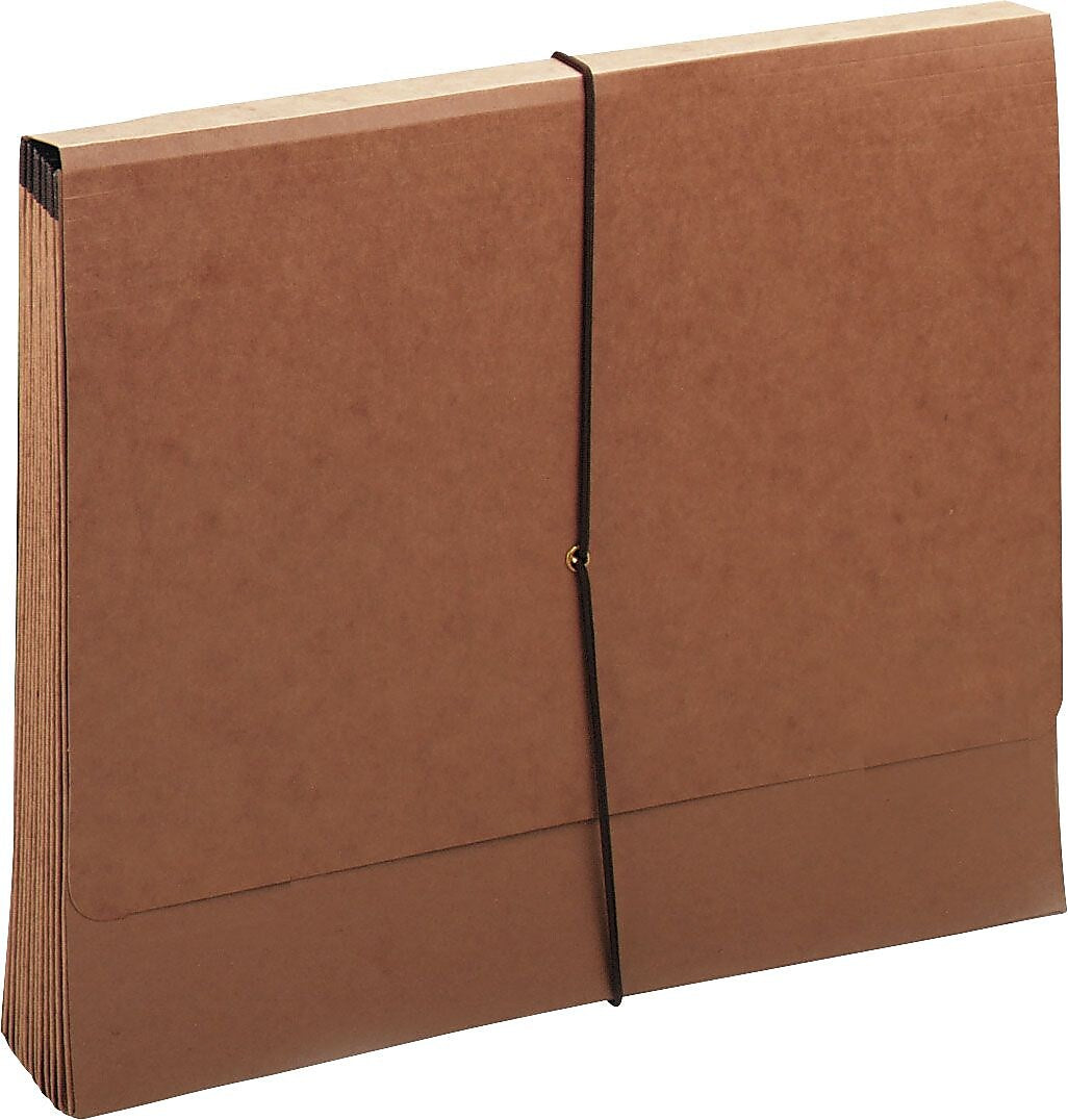 Pendaflex Reinforced Accordion File, Monthly Index, 12 Pocket, Letter Size, Redrope